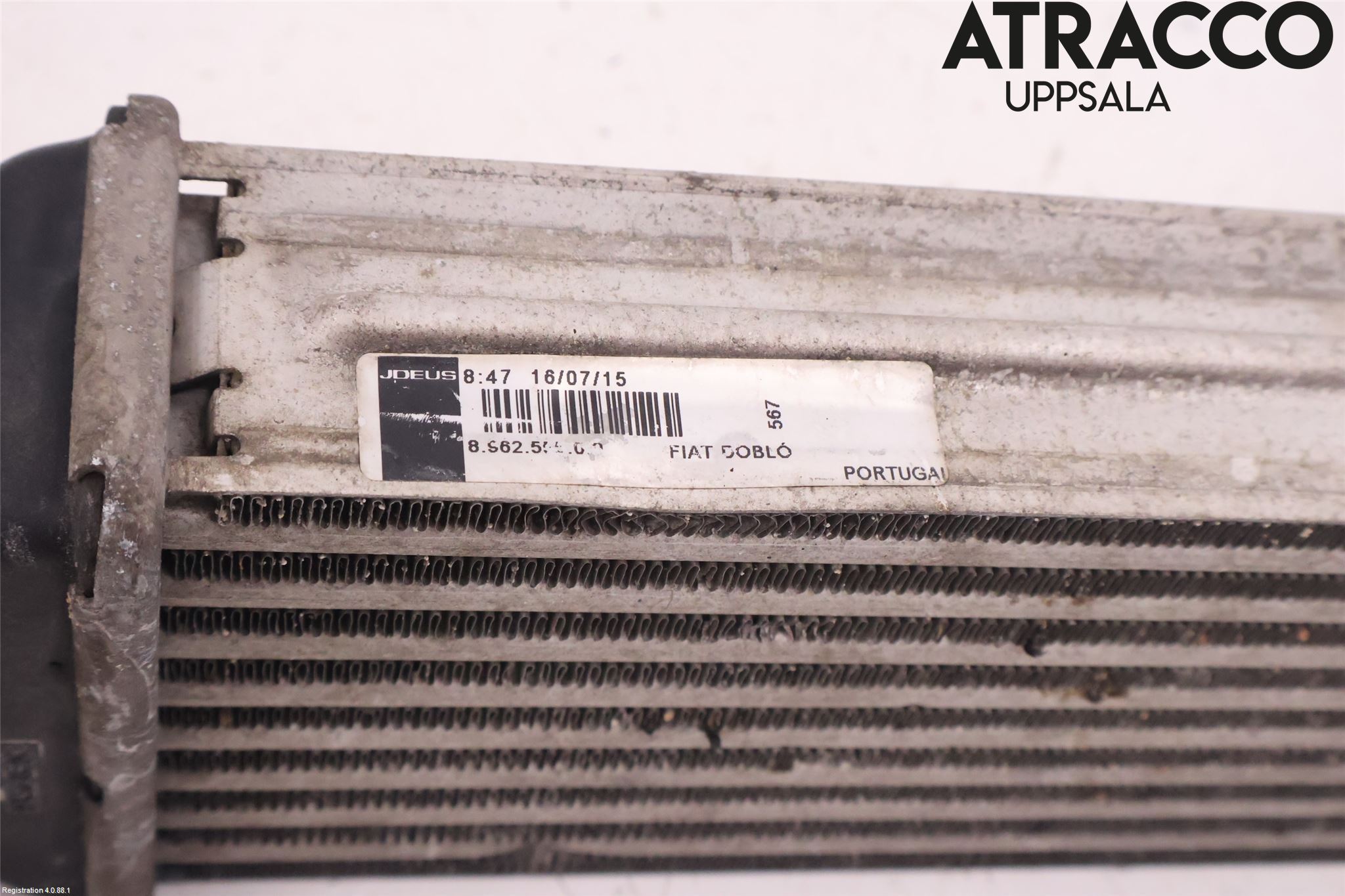 Fiat DOBLO CARGO Intercooler Radiator