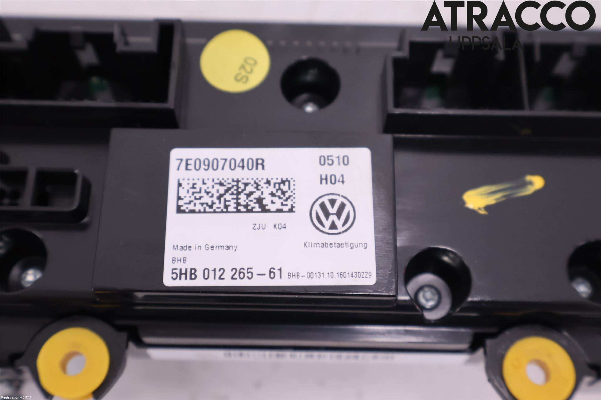 Volkswagen VW TRANSP/CARAVELLE (T6) 16-22 Varme Ac Betjening-Display