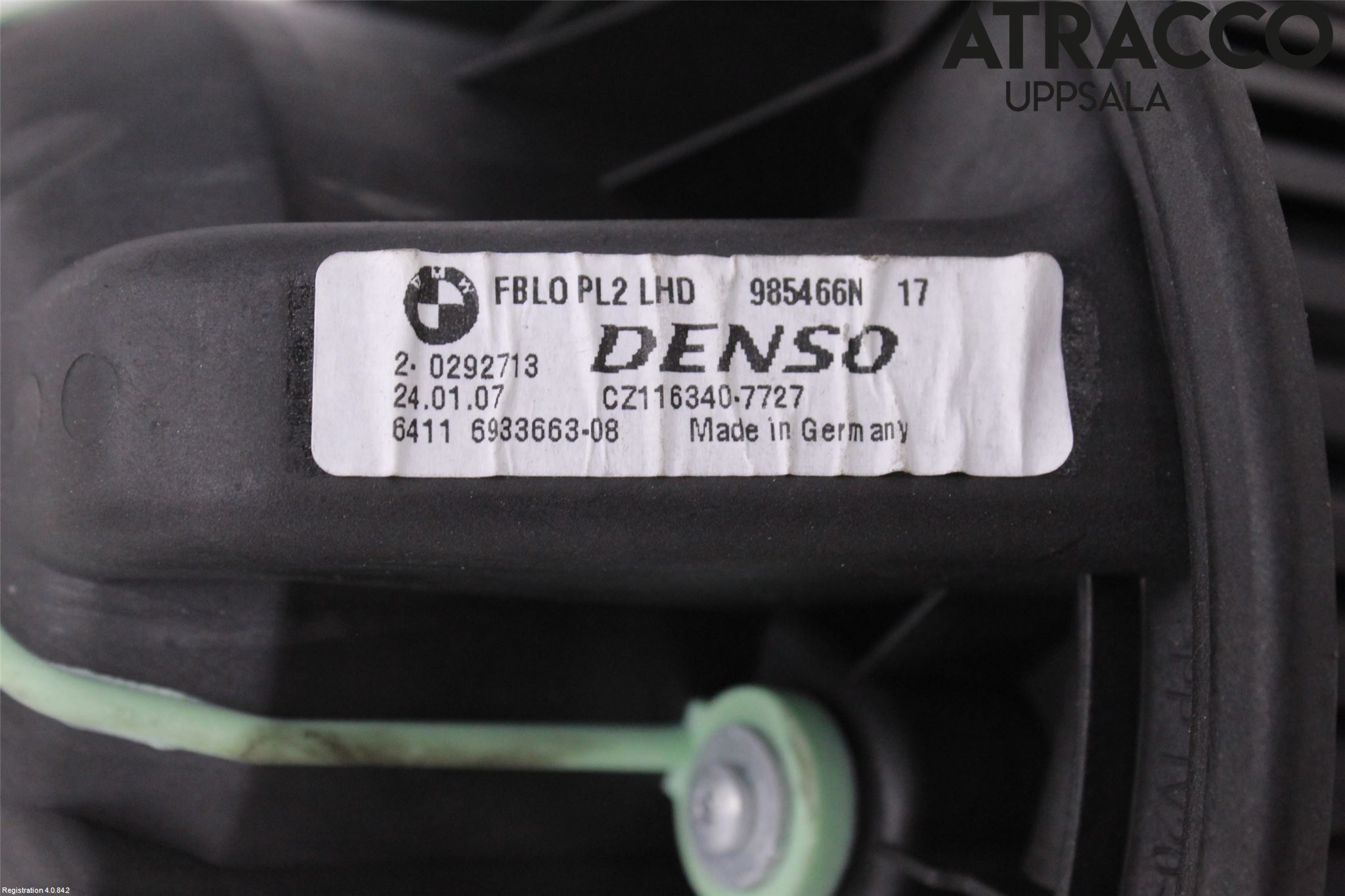 BMW 3 E90/91 SED/TOU 05-12 Varmeapparat Viftemotor
