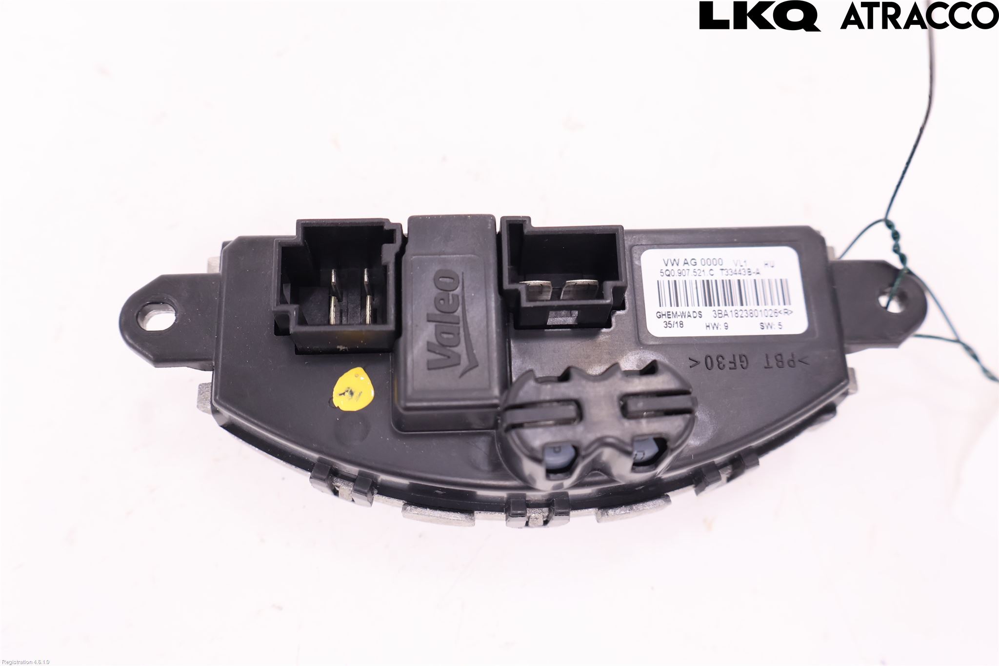 Volkswagen VW GOLF / E-GOLF VII 13-20 Varmeapparat Viftemotstand