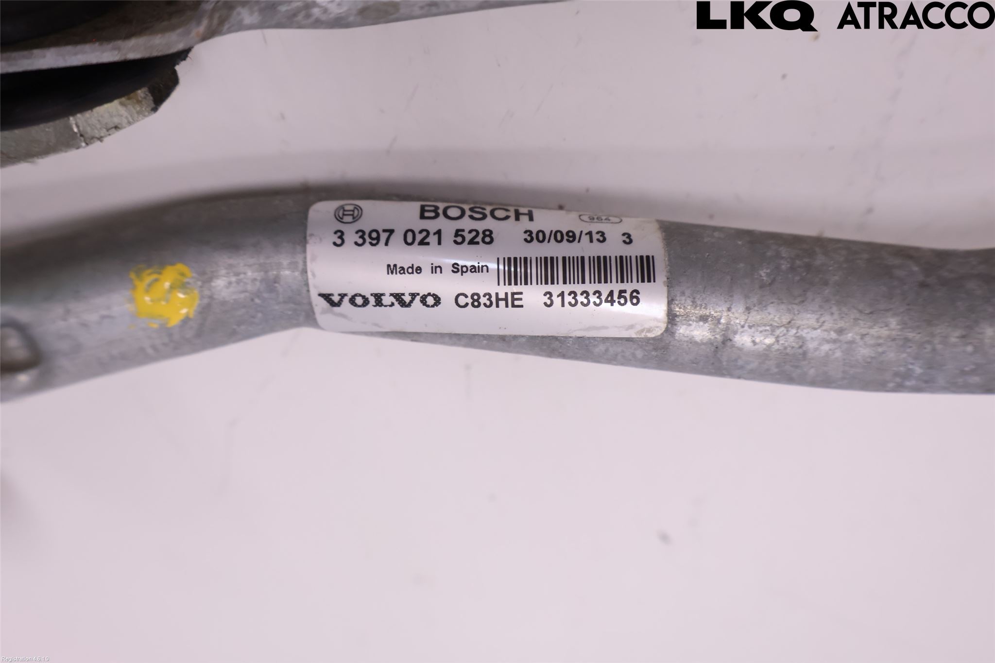 Volvo S80 07-13 Viskeroverføring Frontrute