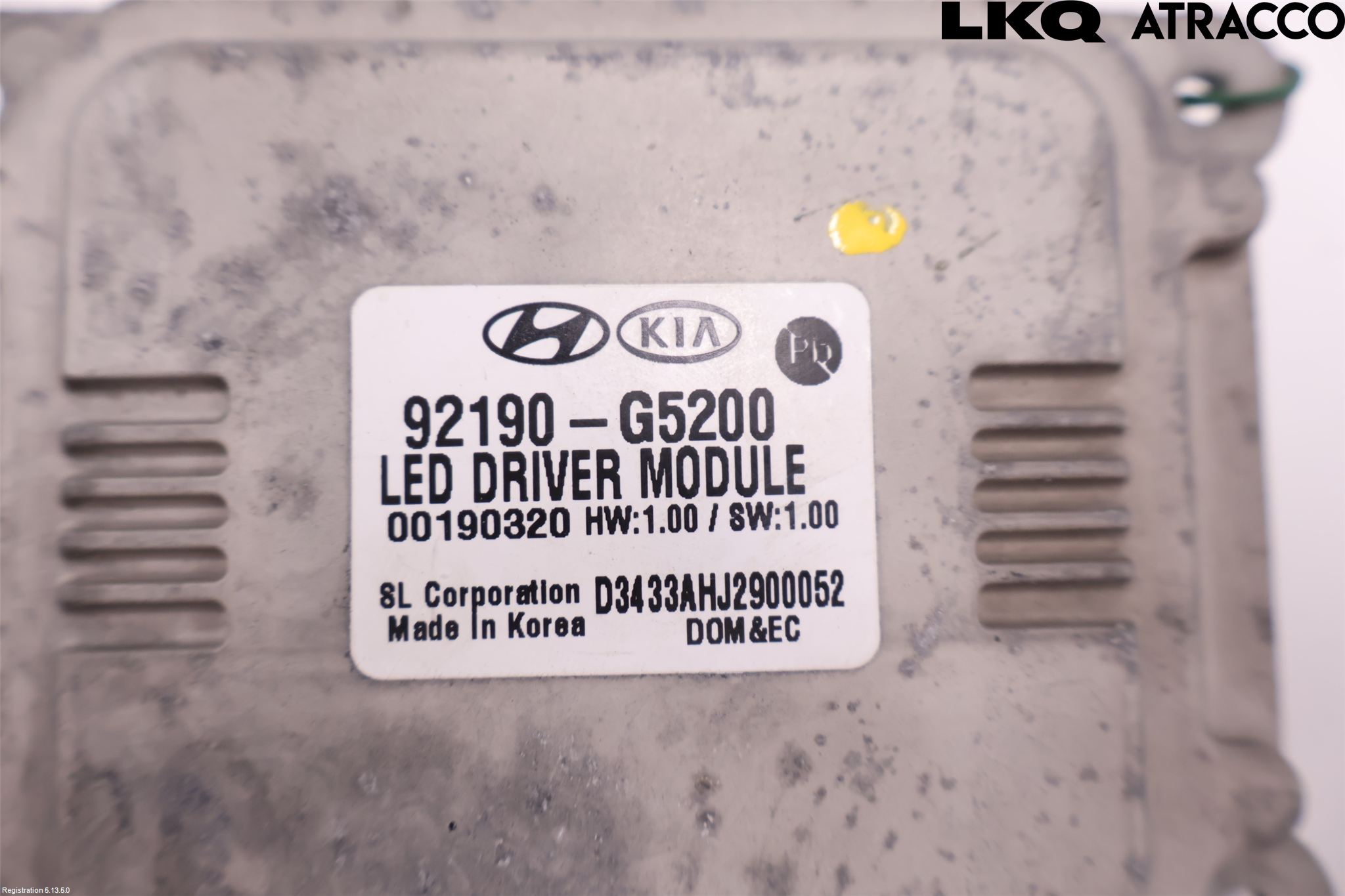 Kia NIRO (DE) 17-22 Styreenhet Xenon