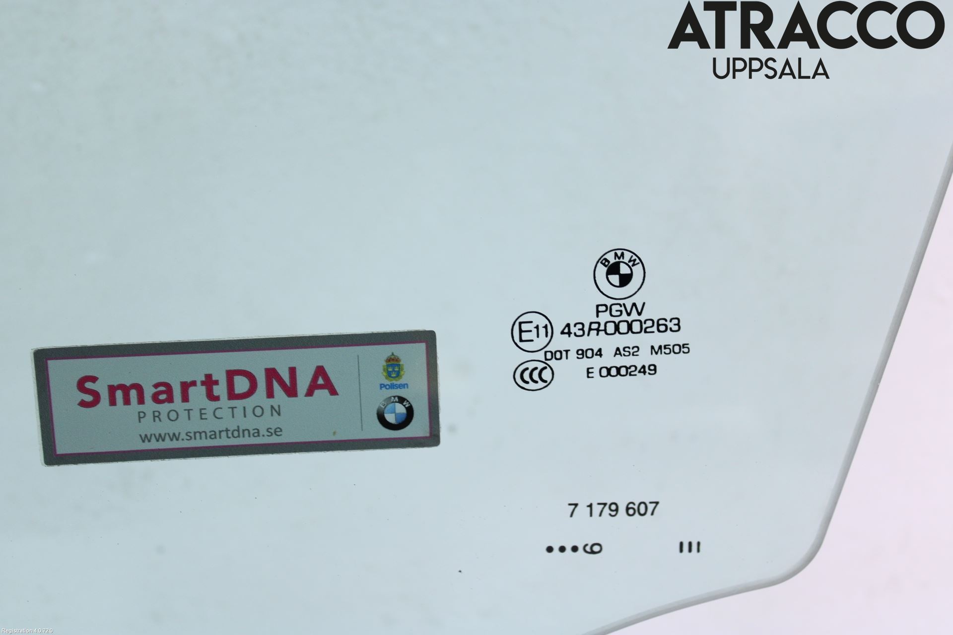 BMW X6 E71/E72   08-14 Dørrute Foran Venstre 4 Dørs