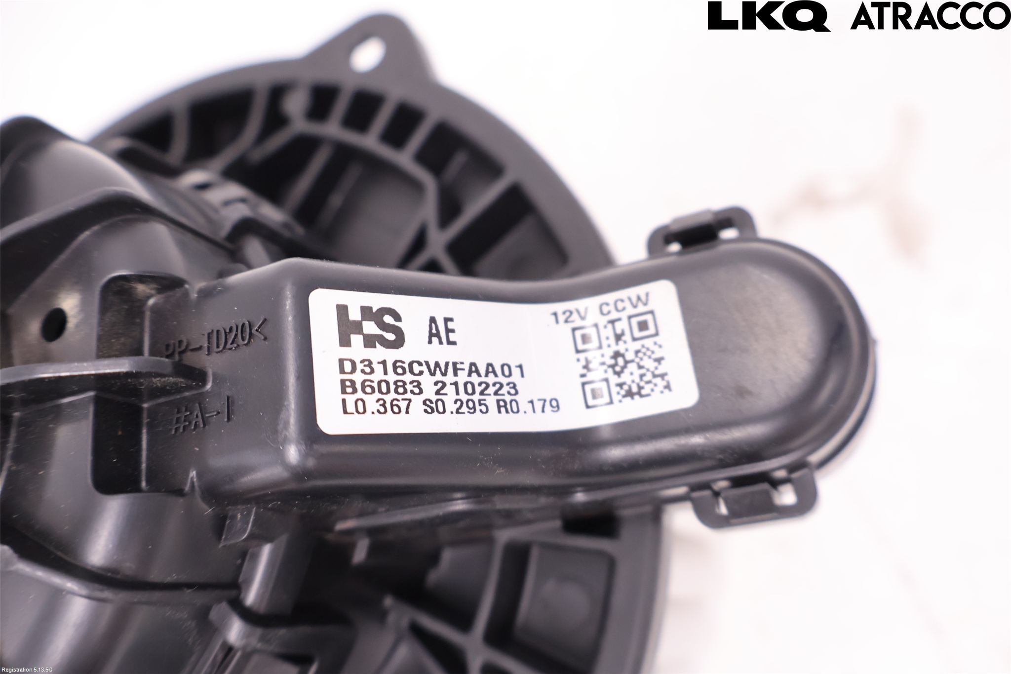 Kia NIRO (DE) 17-22 Varmeapparat Viftemotor