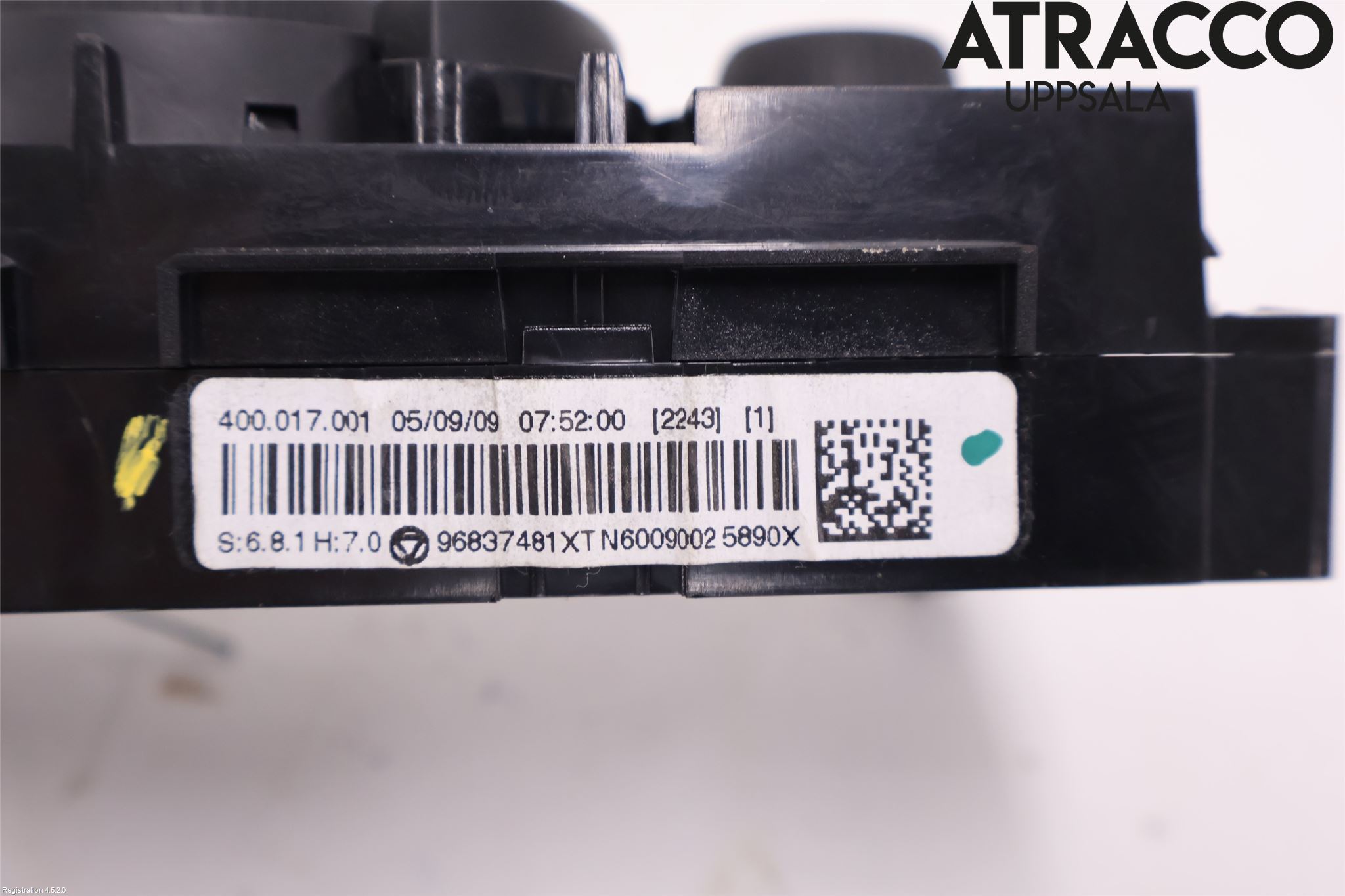 Peugeot 3008 09-16 Varme Ac Betjening-Display