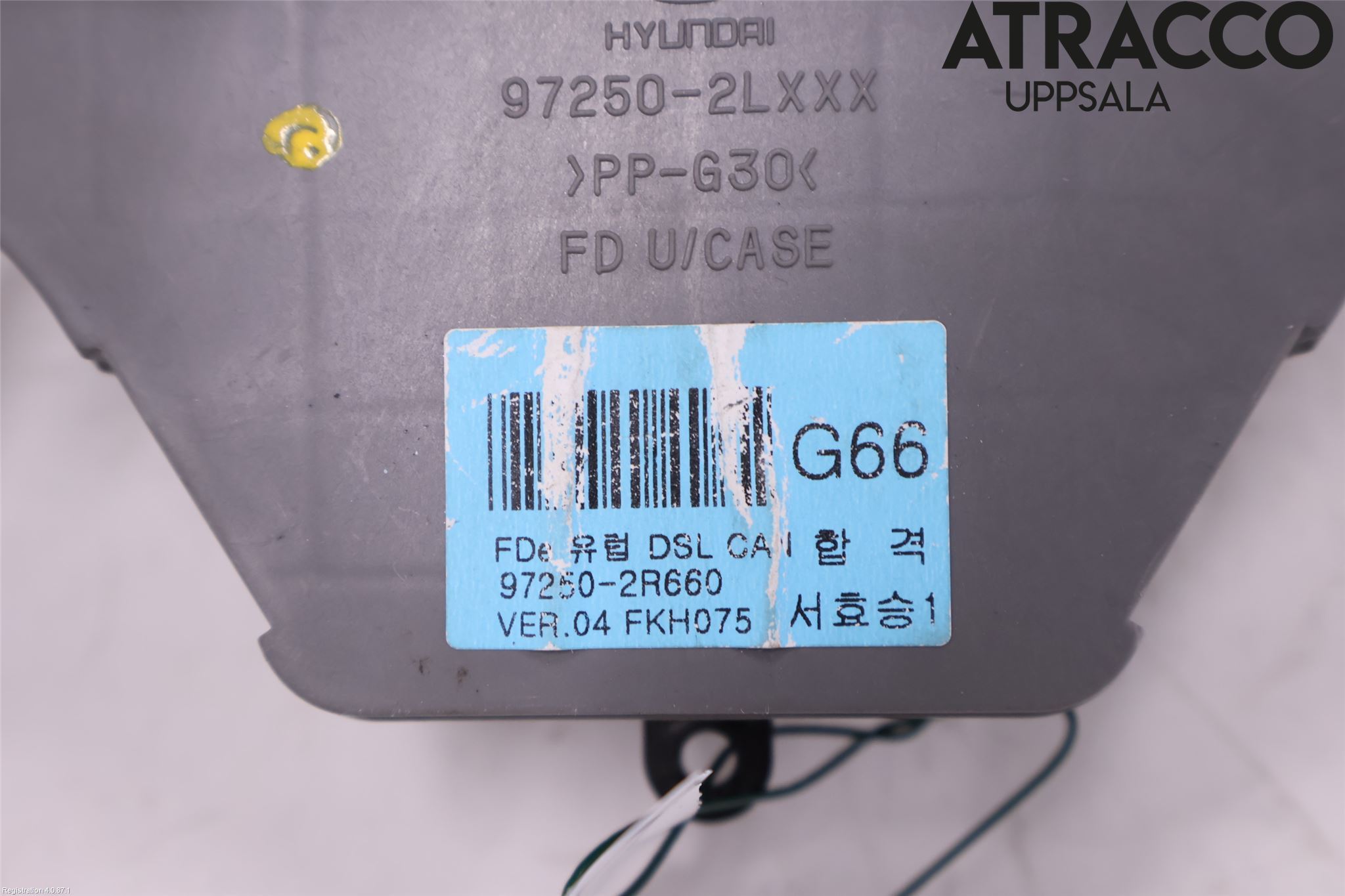 Hyundai i30 FD 07-12 Varme Ac Betjening-Display