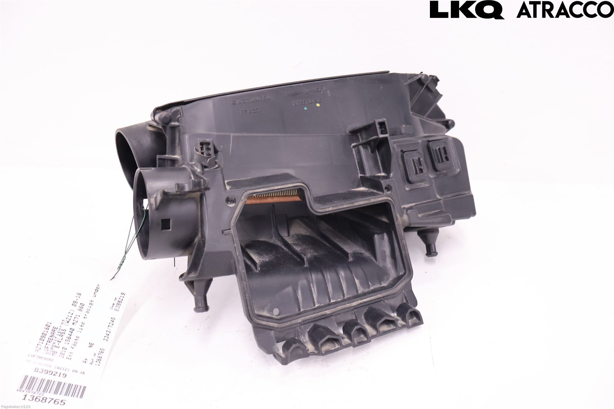 Mercedes-Benz MB E-KLASS (W212) 09-16 Luftfilter Boks