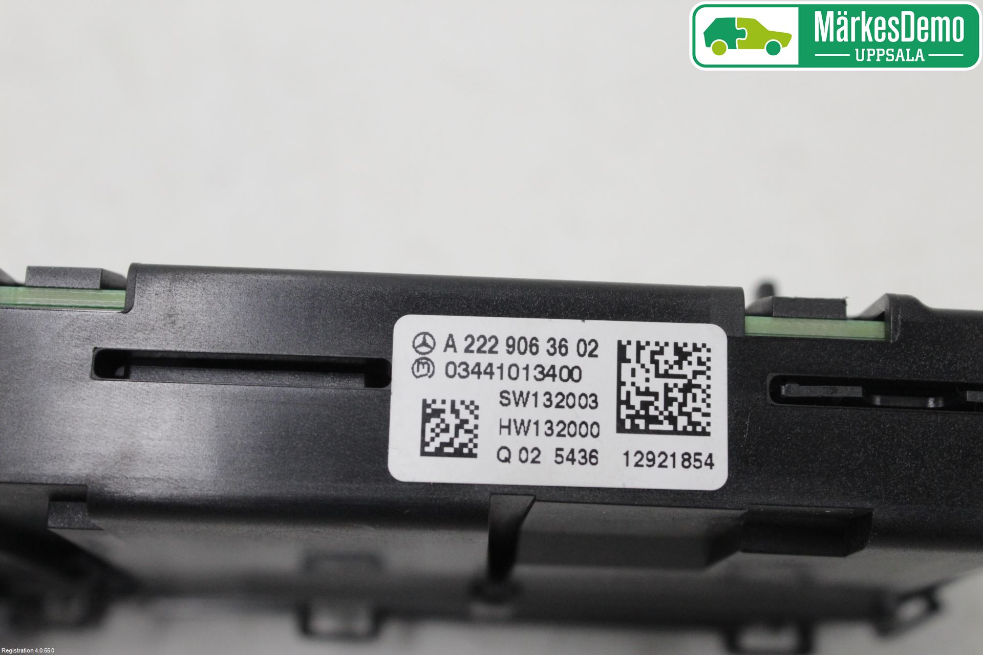 Mercedes-Benz MB S-KLASS (W222) 13-20 Varme Ac Betjening-Display