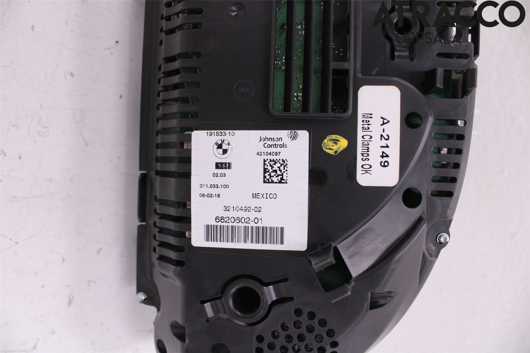 BMW X4 F26 14-18 Instr Speedometer