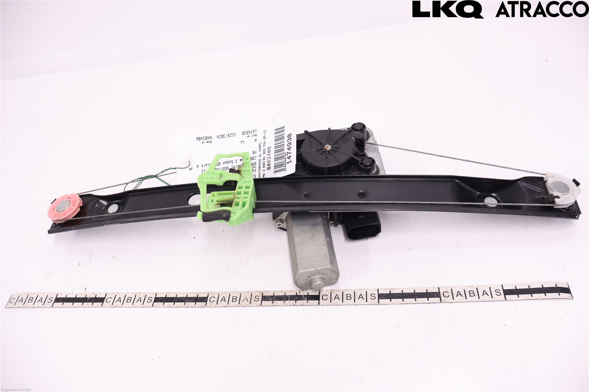 BMW 3 E90/91 SED/TOU 05-12 Vindusheis El Komp
