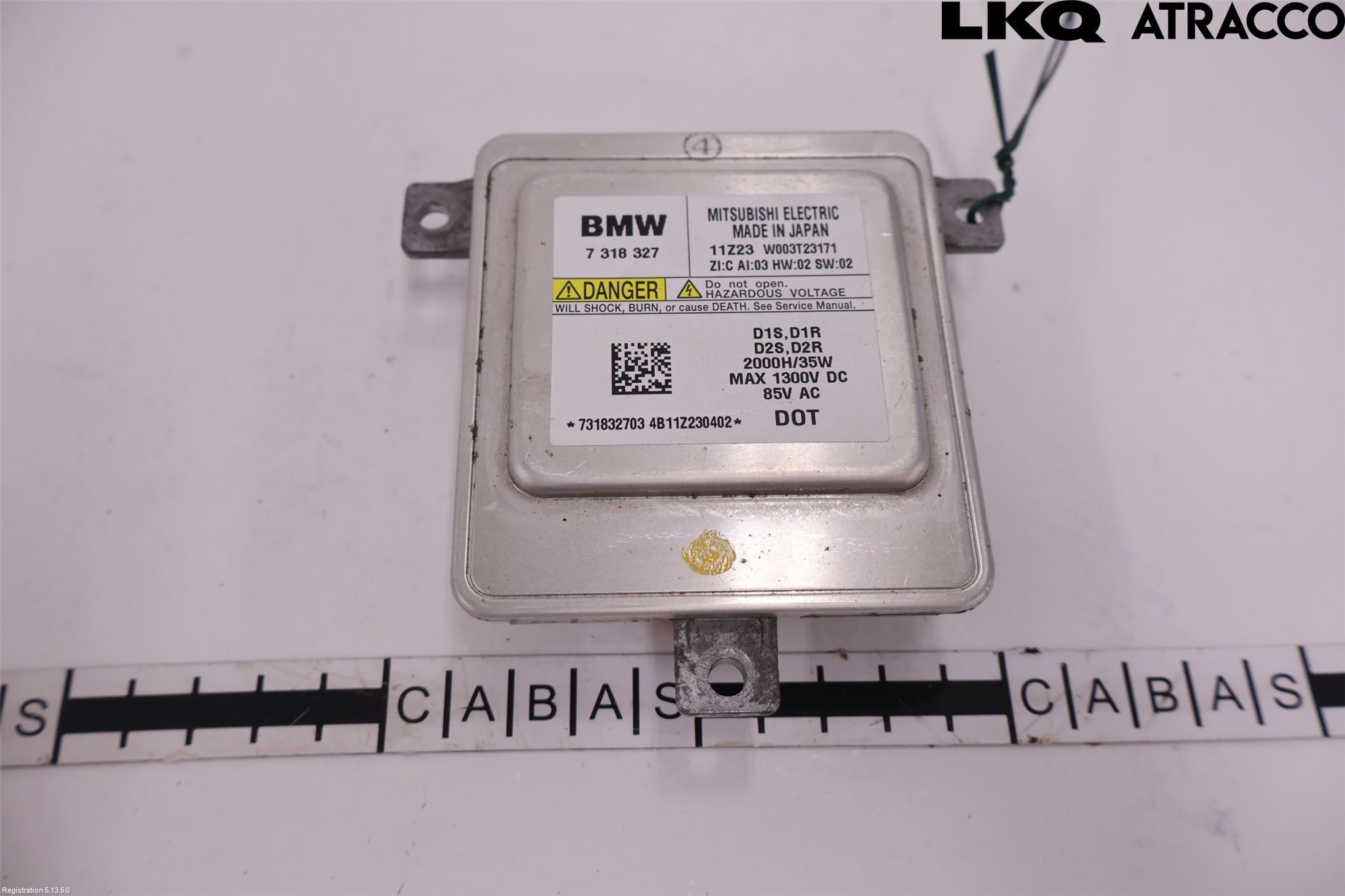 BMW 5 F10/F11/F18 09-17 Styreenhet Xenon