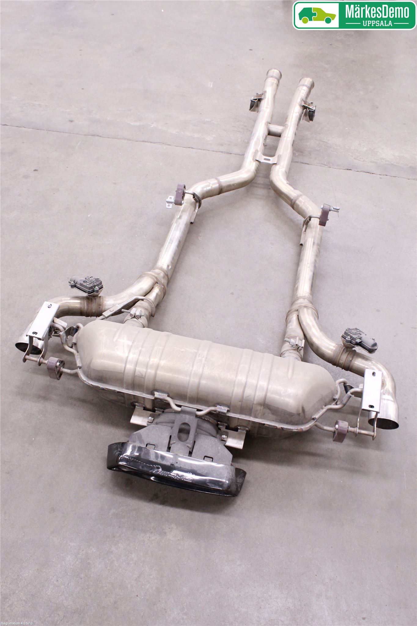 Mercedes-Benz MB AMG GT (C190/R190) 14-22 Eksos Anlegg Kompl