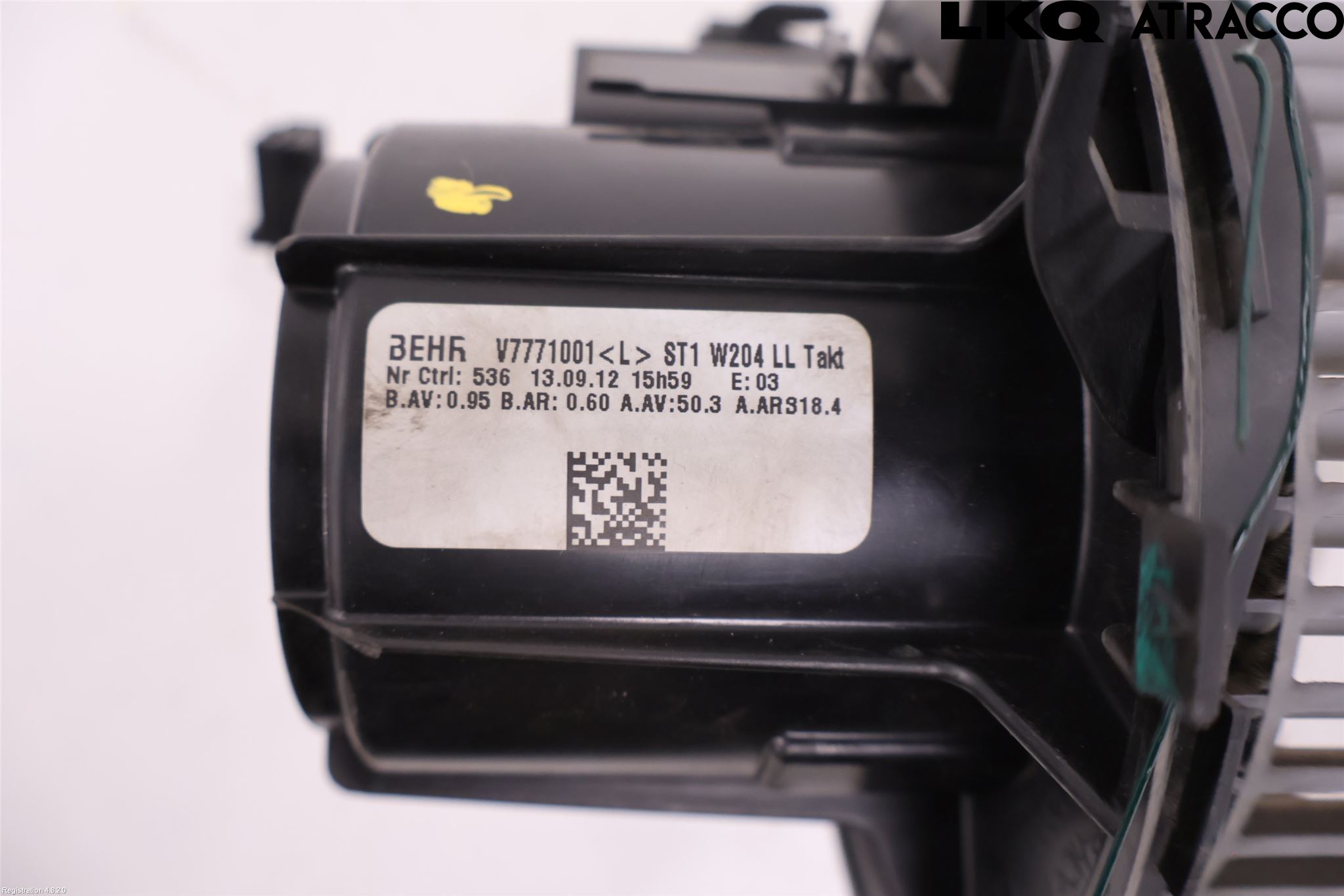 Mercedes-Benz MB C-KLASS (W204) 07-15 Varmeapparat Viftemotor