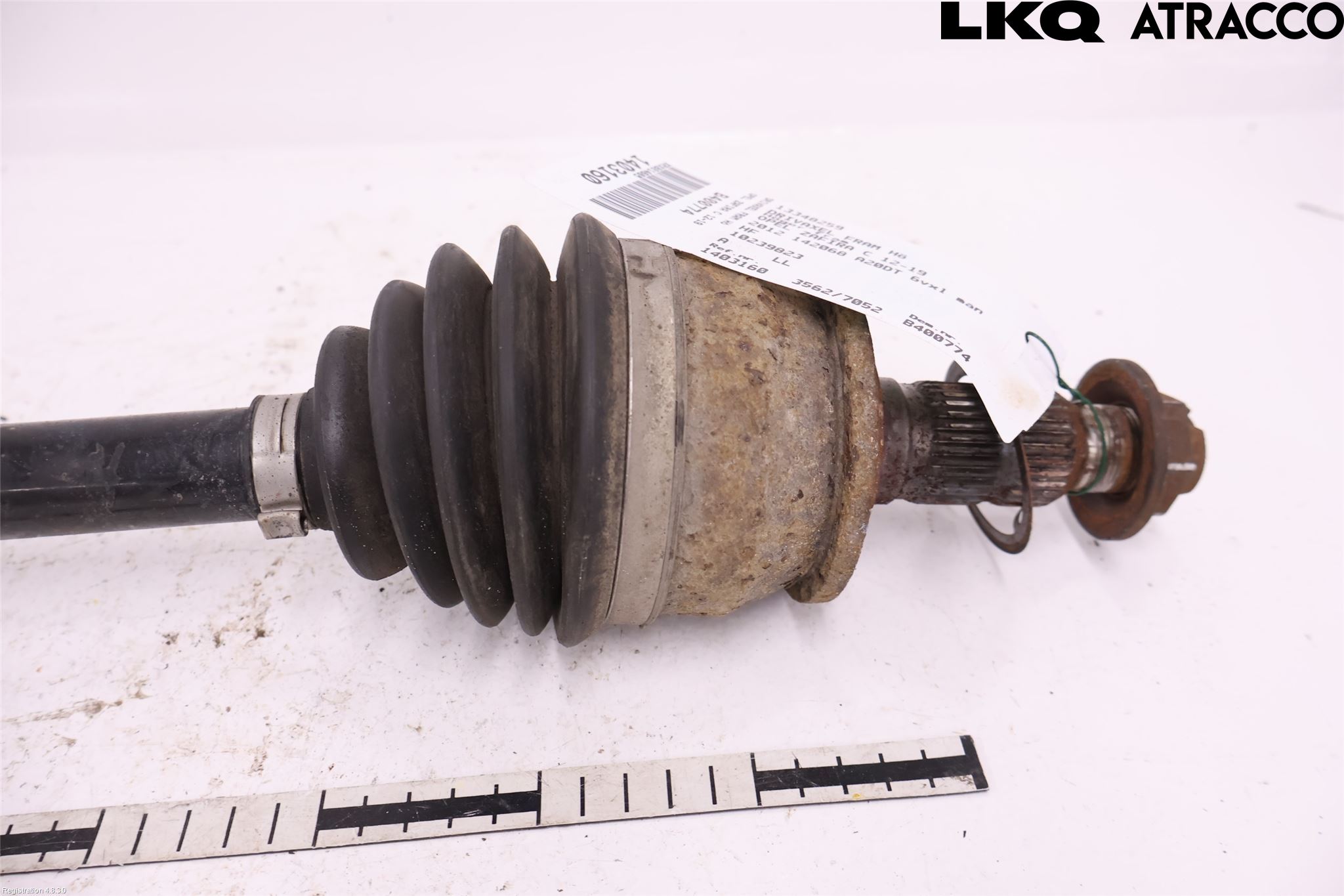 Opel ZAFIRA C 12-19 Drivaksel Foran Kompl Høyre