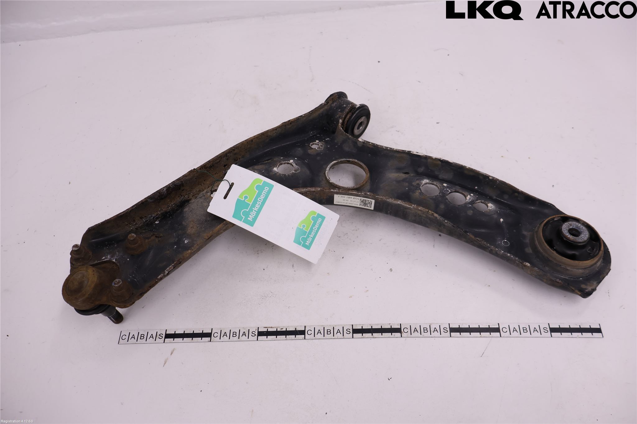 Volkswagen VW GOLF / E-GOLF VII 13-20 Bærearm Foran Høyre Nedre