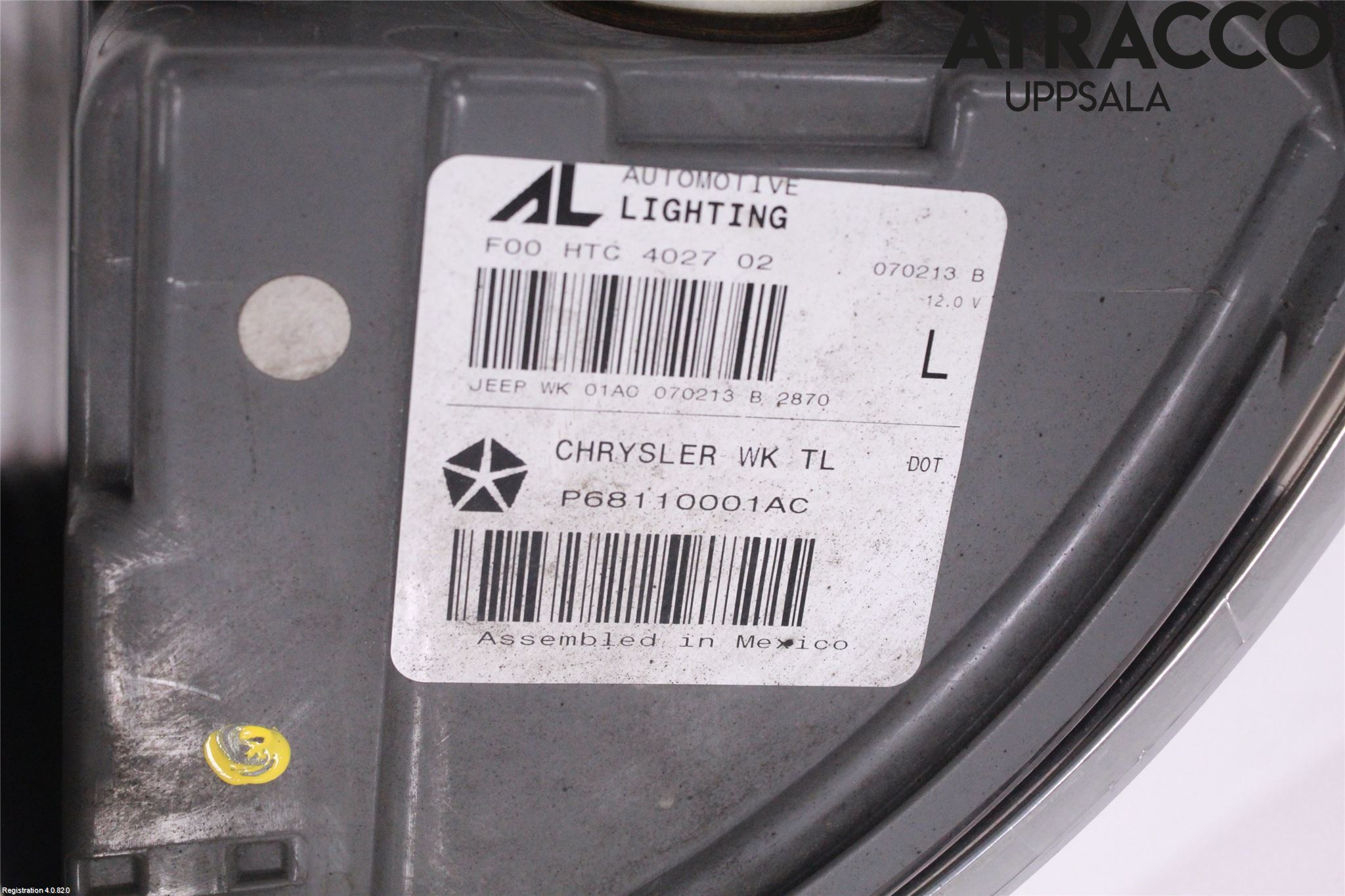 Jeep GRAND CHEROKEE 10-20 Baklykt Venstre