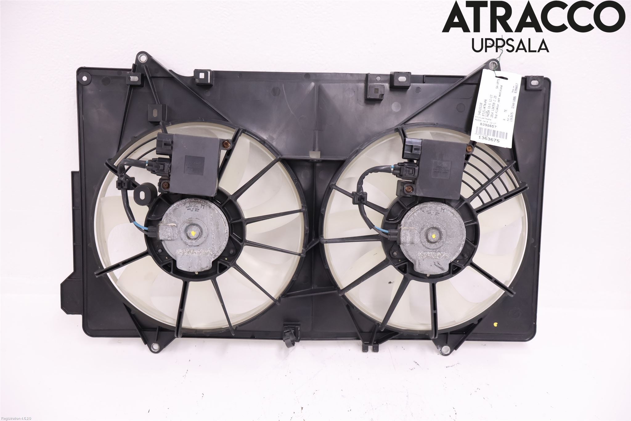 Mazda CX-5 12-17 Kjølevifte-Radiator Hus-Kåpe