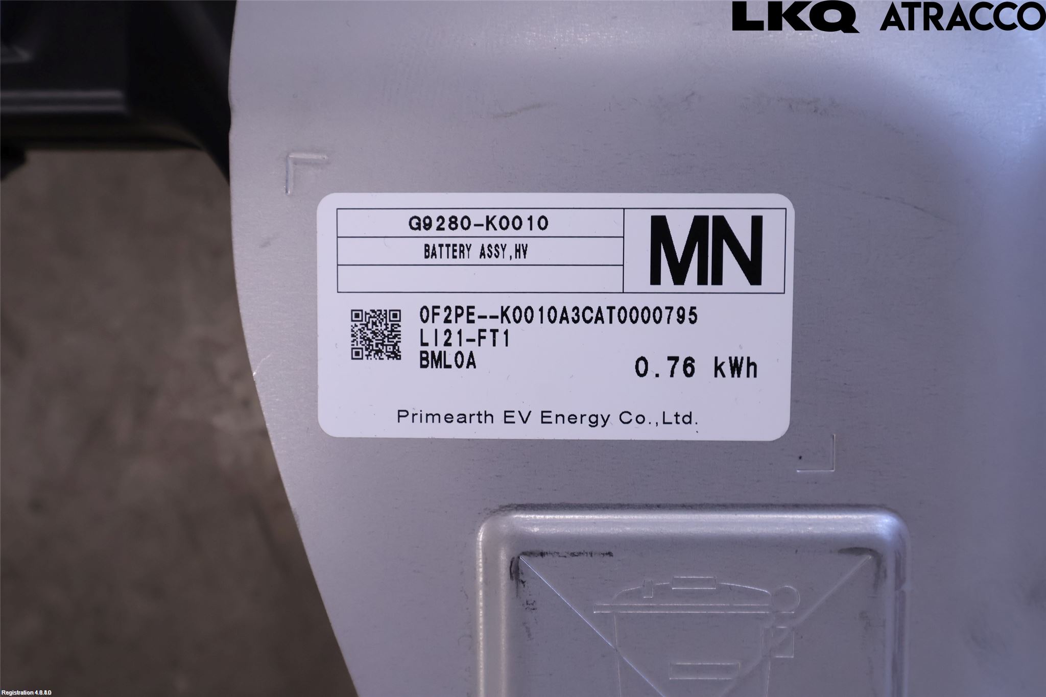 Toyota YARIS XP21 20- Hybrid Batteri
