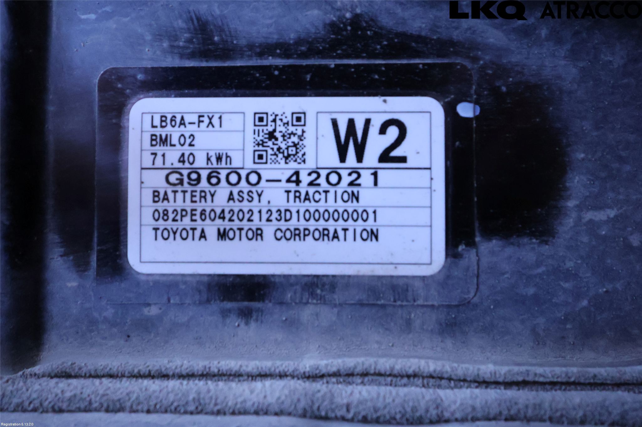 Toyota bZ4X EA10 22- Hybrid Batteri