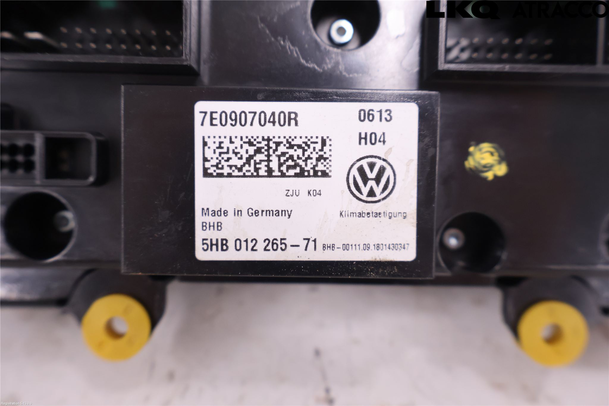 Volkswagen VW MULTIVAN T4-T6 91-21 Varme Ac Betjening-Display