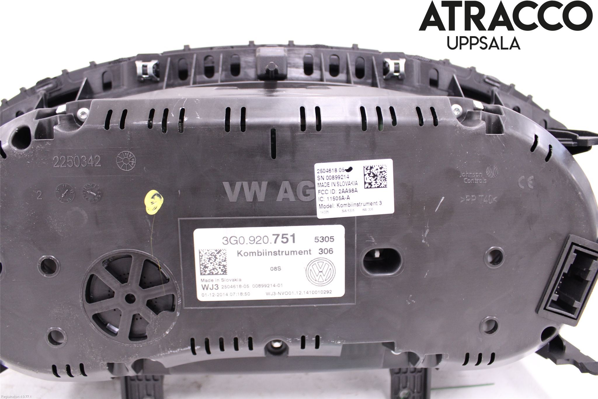Volkswagen VW PASSAT 15-19 Instr Kombinert
