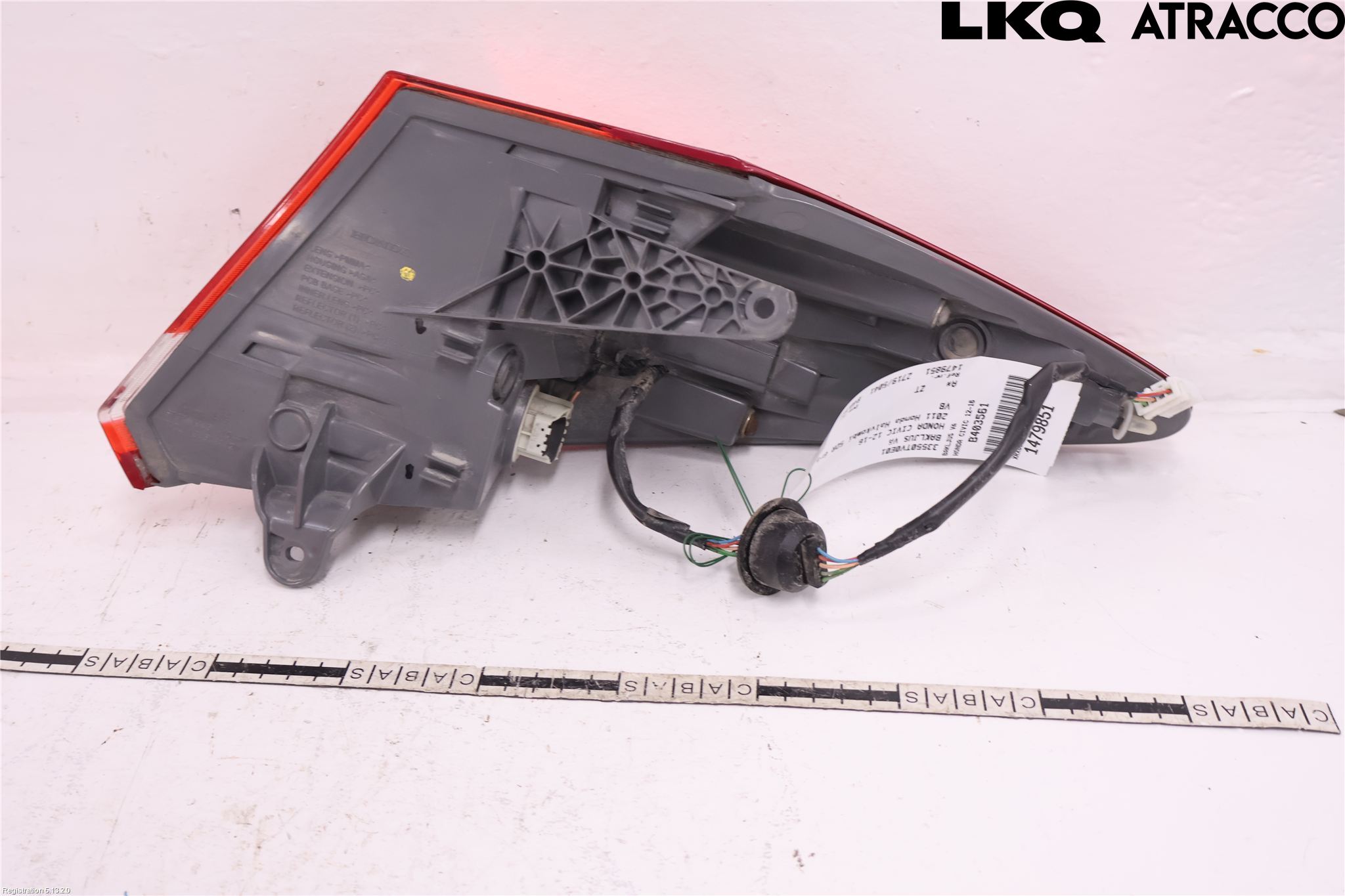 Honda CIVIC 12-16 Baklykt Venstre
