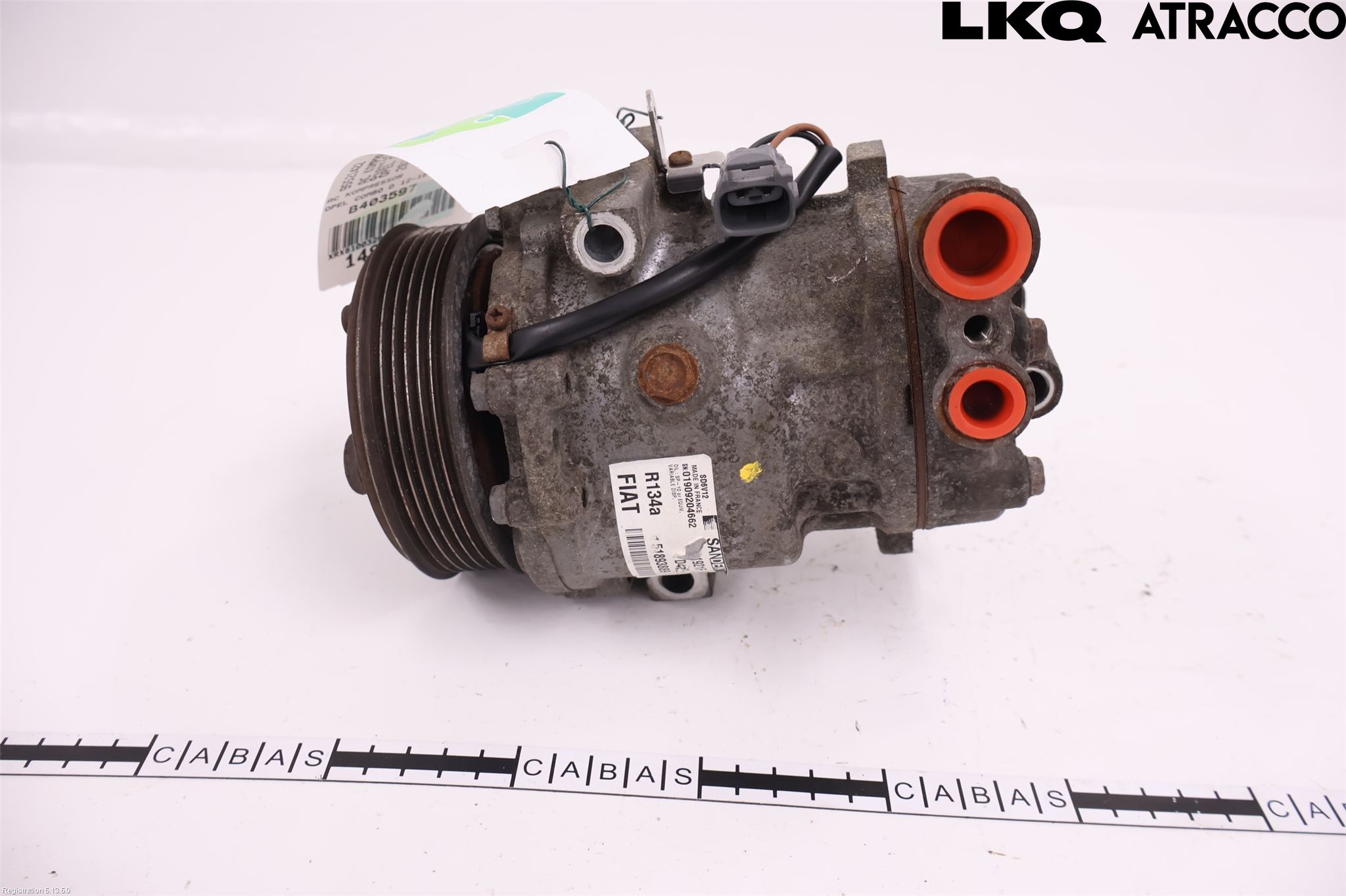 Opel COMBO D 12-18 Varme Ac Kompressor