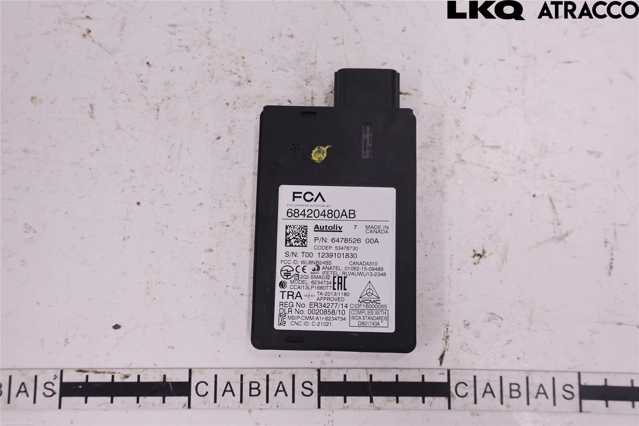 Jeep COMPASS Sensor Kollisjonsbeskyttelse