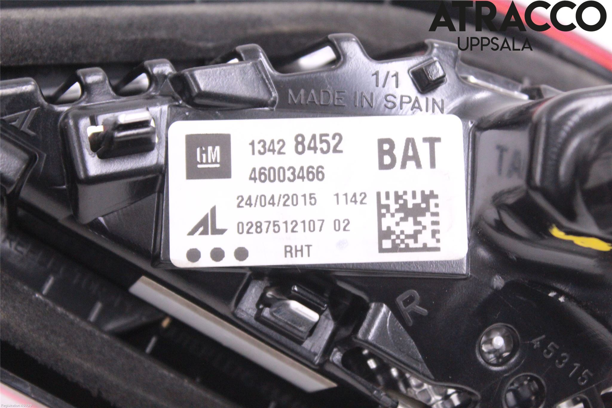 Opel CORSA E 15-19 Baklykt Høyre  På Luke(Indre)