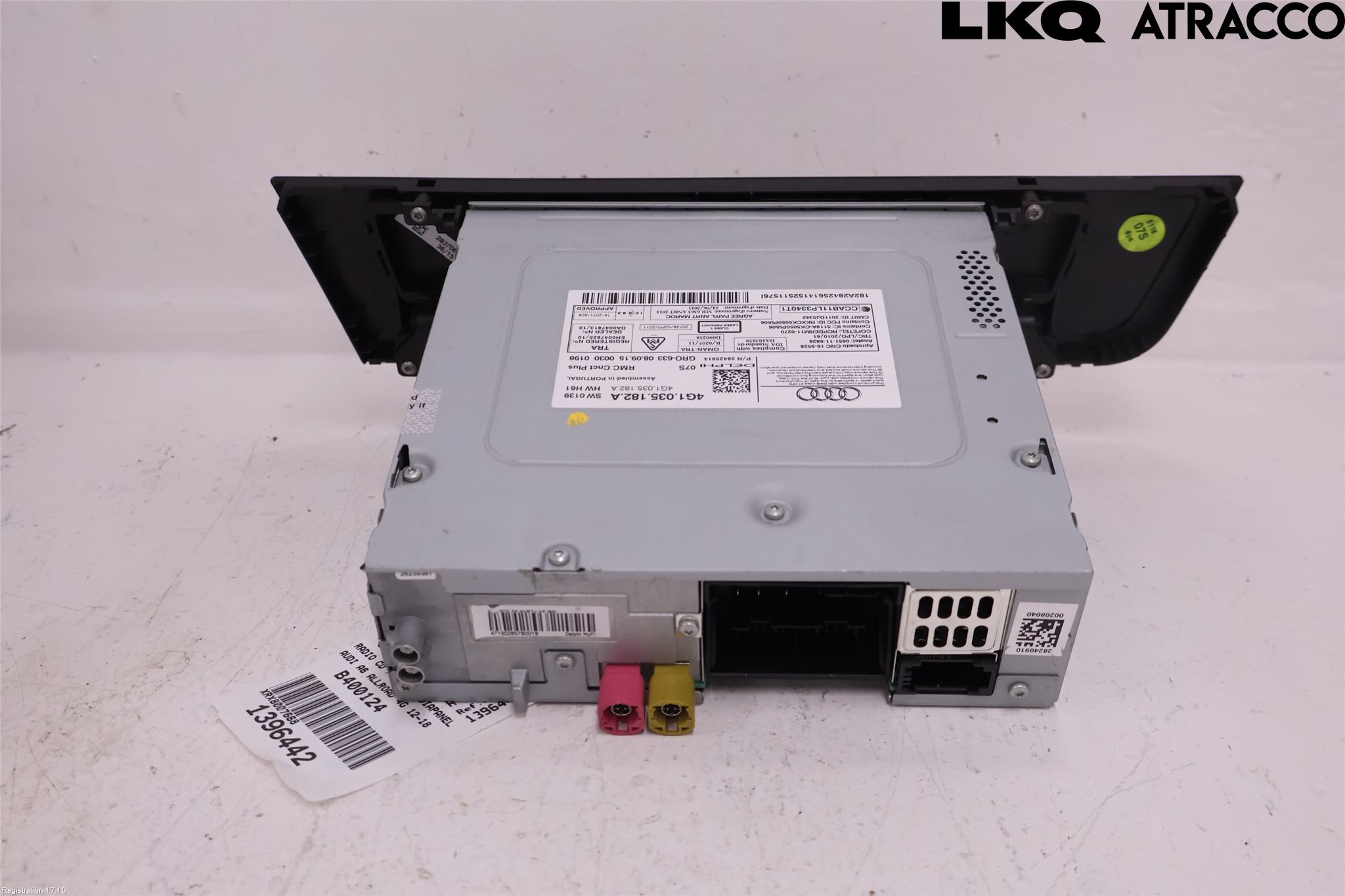 Audi A6 ALLROAD 12-18 Stereo Radio Med Cd
