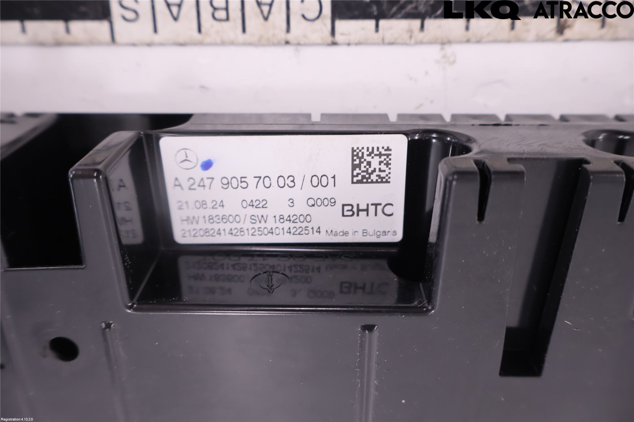 Mercedes-Benz MB EQA (H243) 21- Varme Ac Betjening-Display