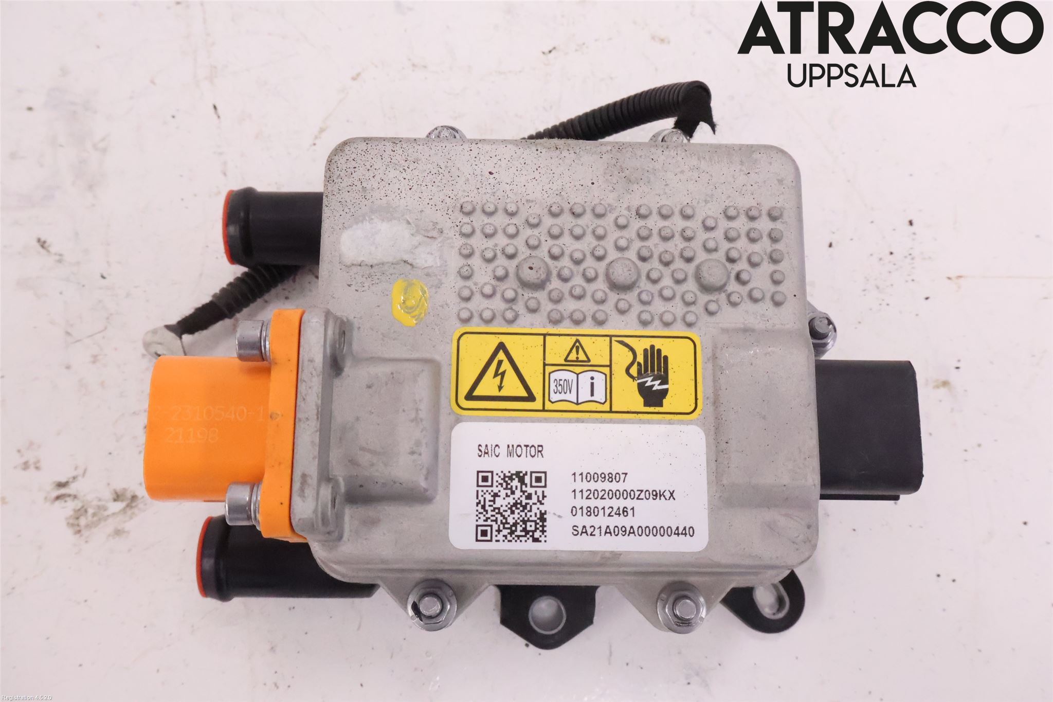 MG ZS EV 20- Varmeapparat Register Uten Ac