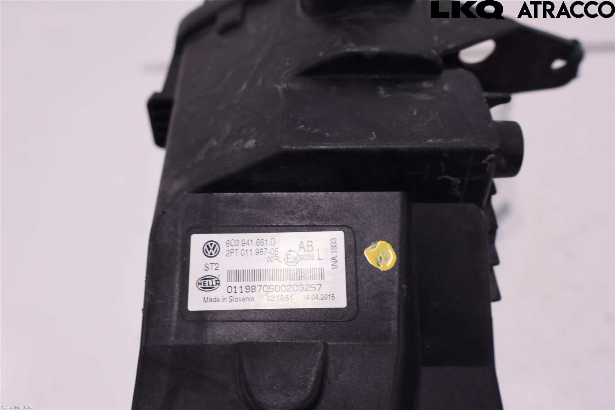 Volkswagen VW POLO 10-17 Frontlykt-Kurve-Tåkelys