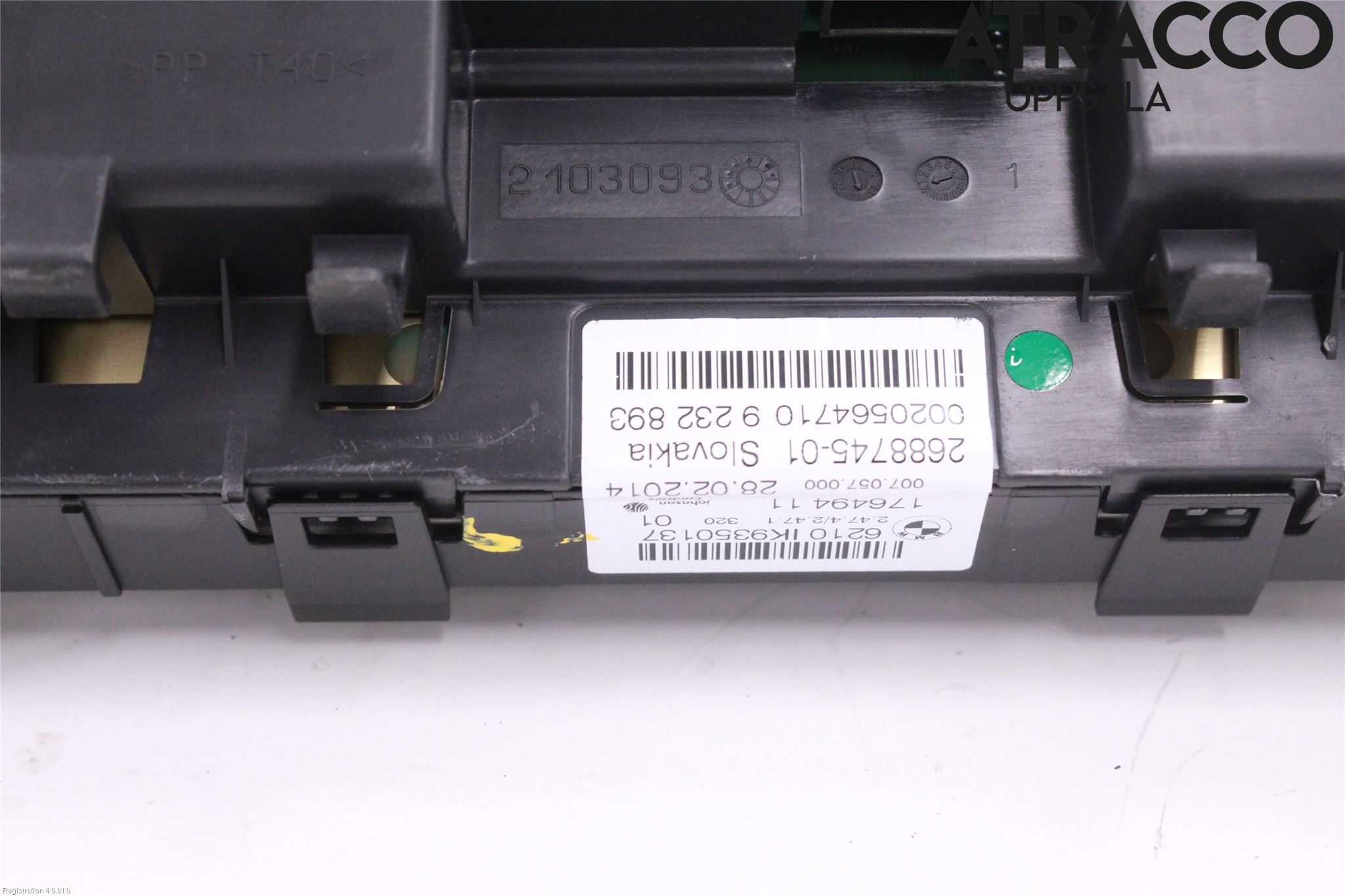 BMW 3 GT F34 13-19 Instr Speedometer