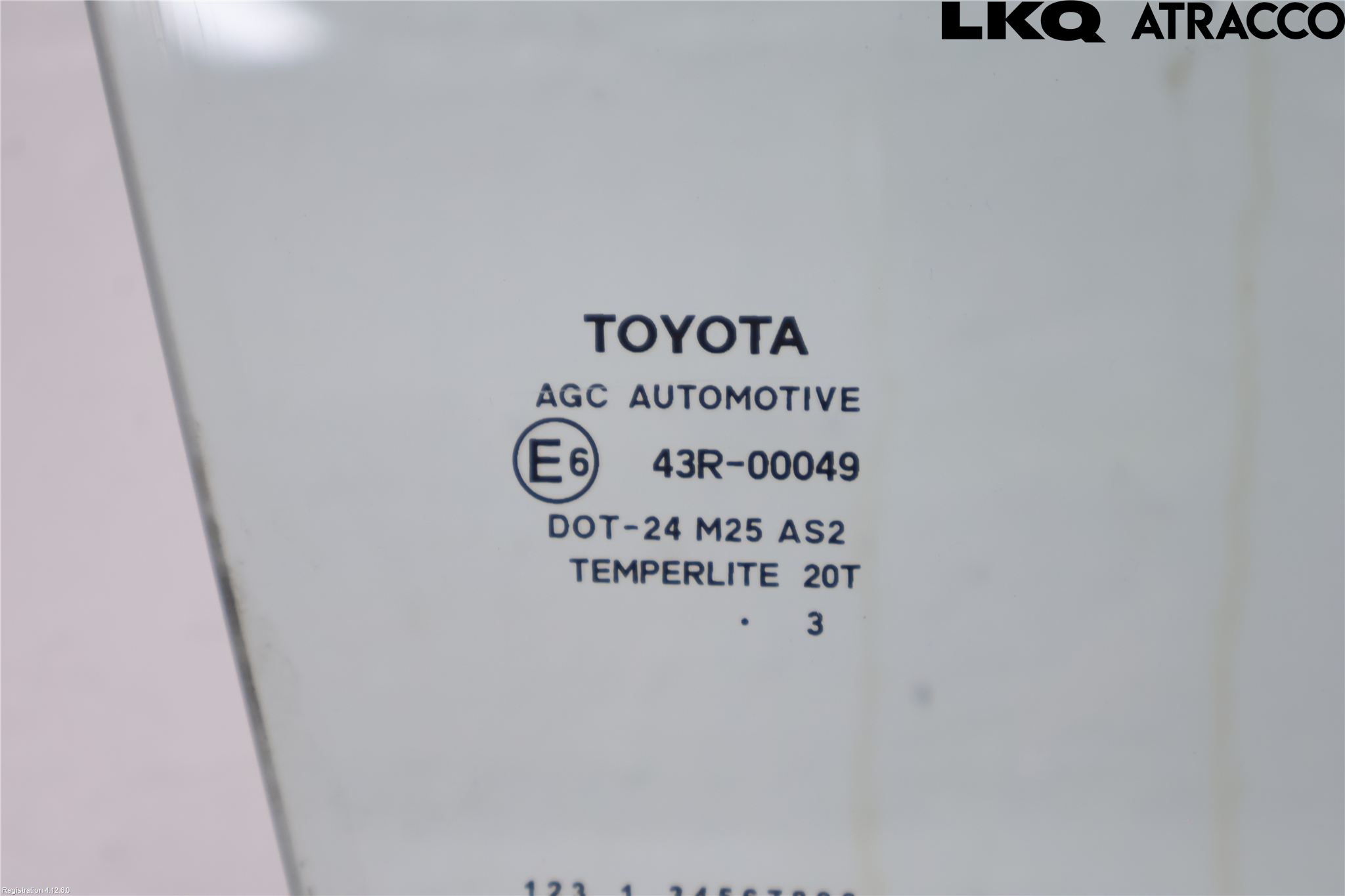 Toyota AURIS 13-19 Dørrute Foran Høyre 4 Dørs