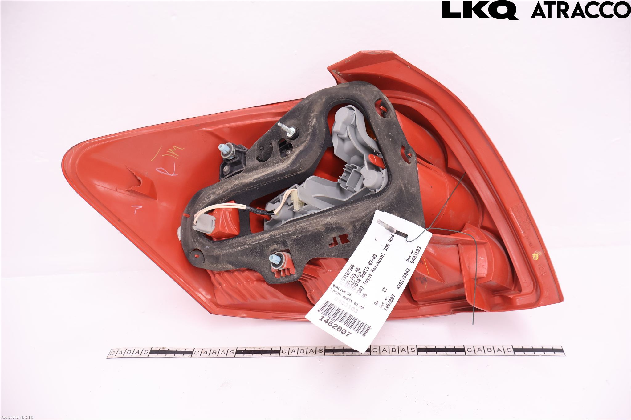 Toyota AURIS 07-09 Baklykt Høyre