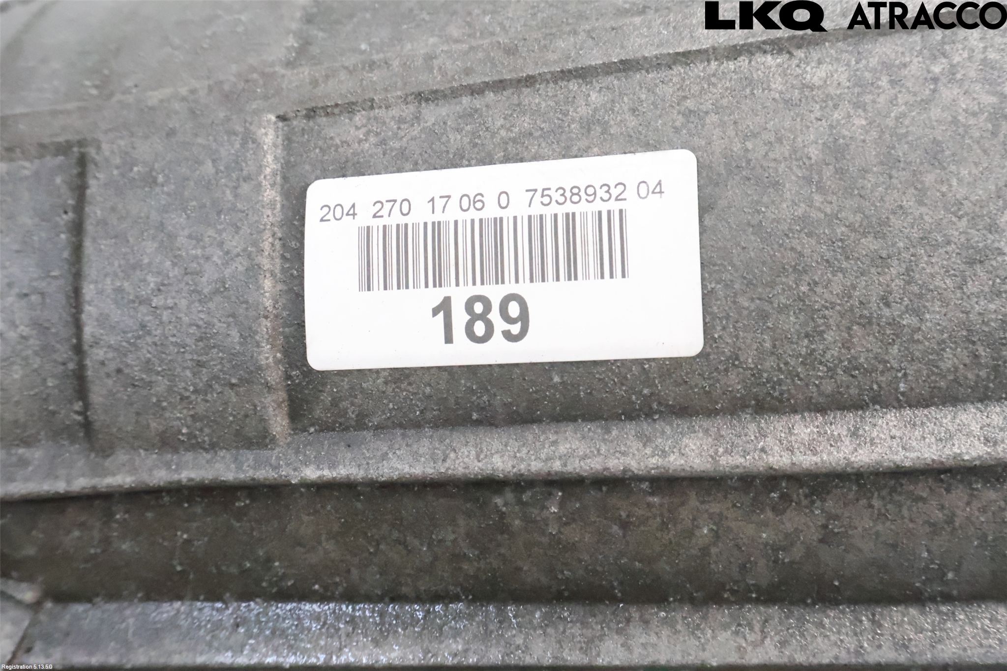 Mercedes-Benz MB C-KLASS (W204) 07-15 Gearkasse Automat