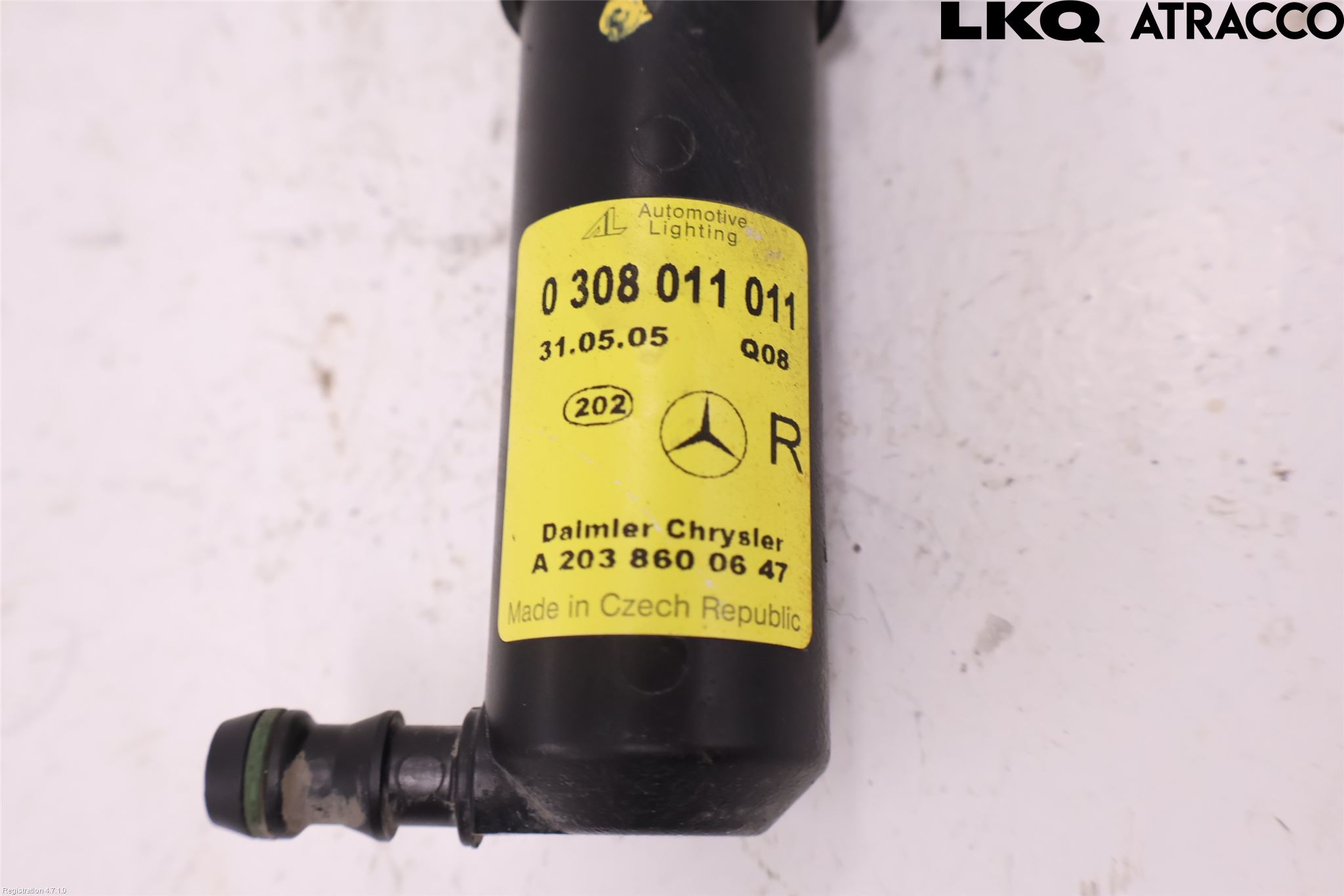 Mercedes-Benz MB C (203) 00-07 Spylerdyse Frontlykter