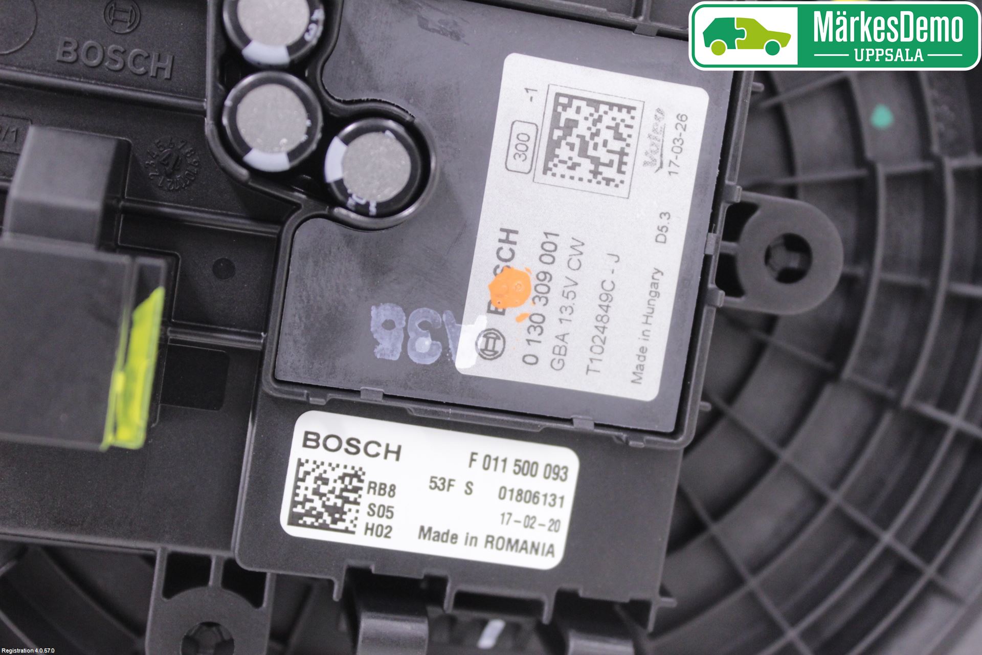 Mercedes-Benz MB C-KLASS (W205) 14-21 Varmeapparat Viftemotor
