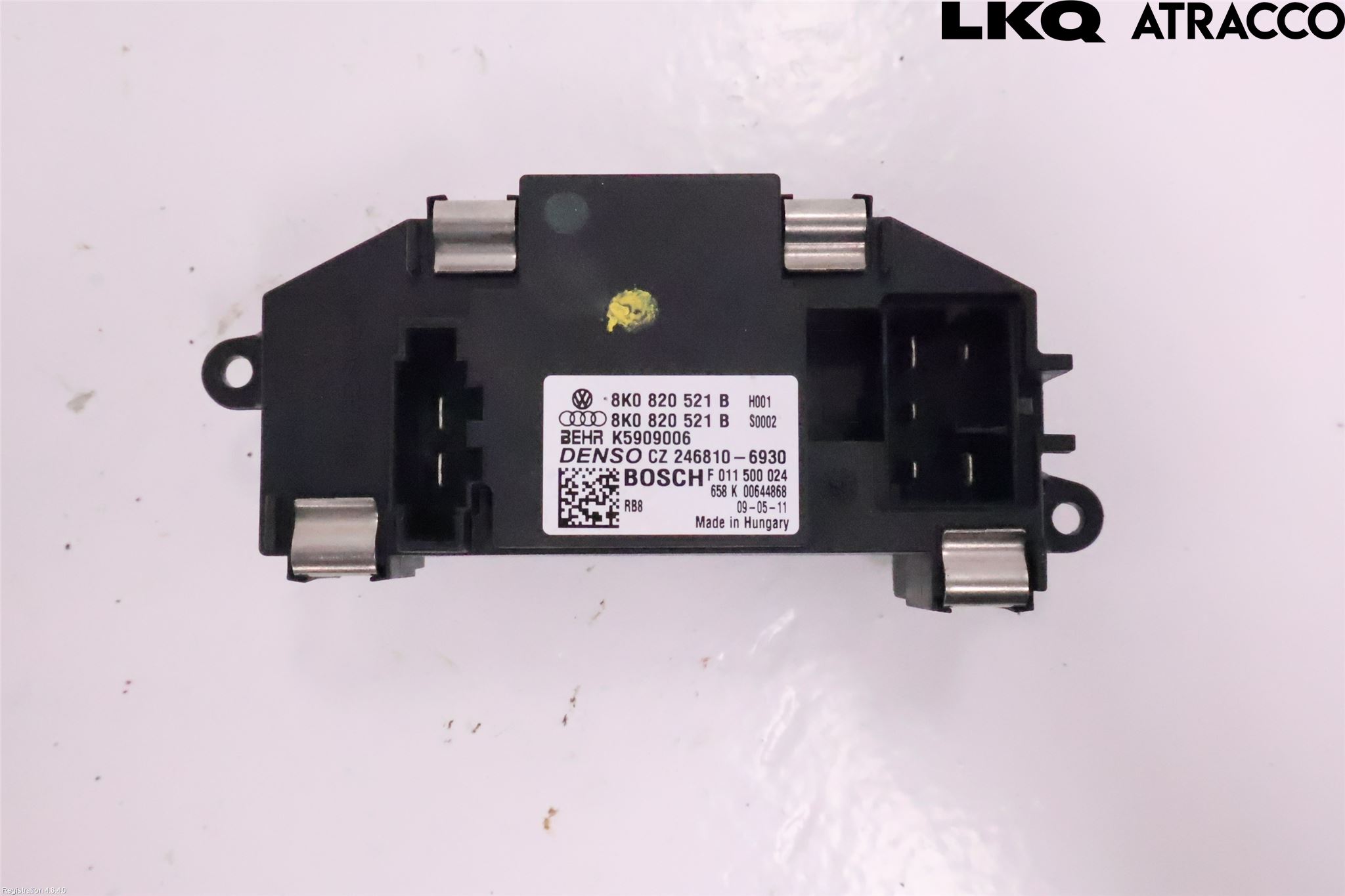 Audi A4/S4 08-11 Varmeapparat Viftemotstand