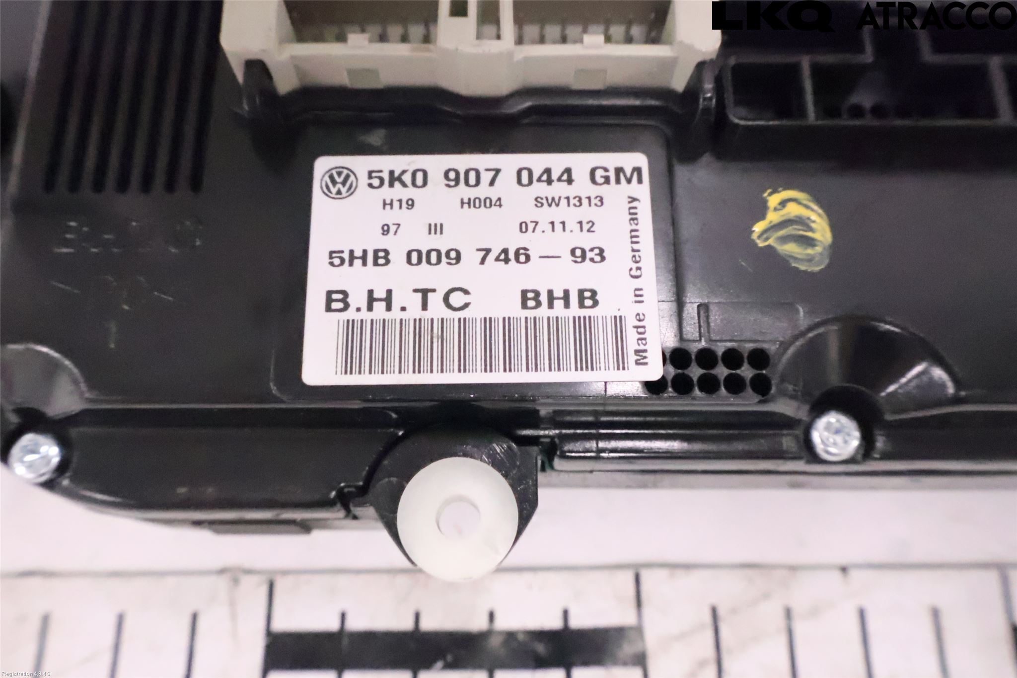 Volkswagen VW TIGUAN 07-16 Varme Ac Betjening-Display