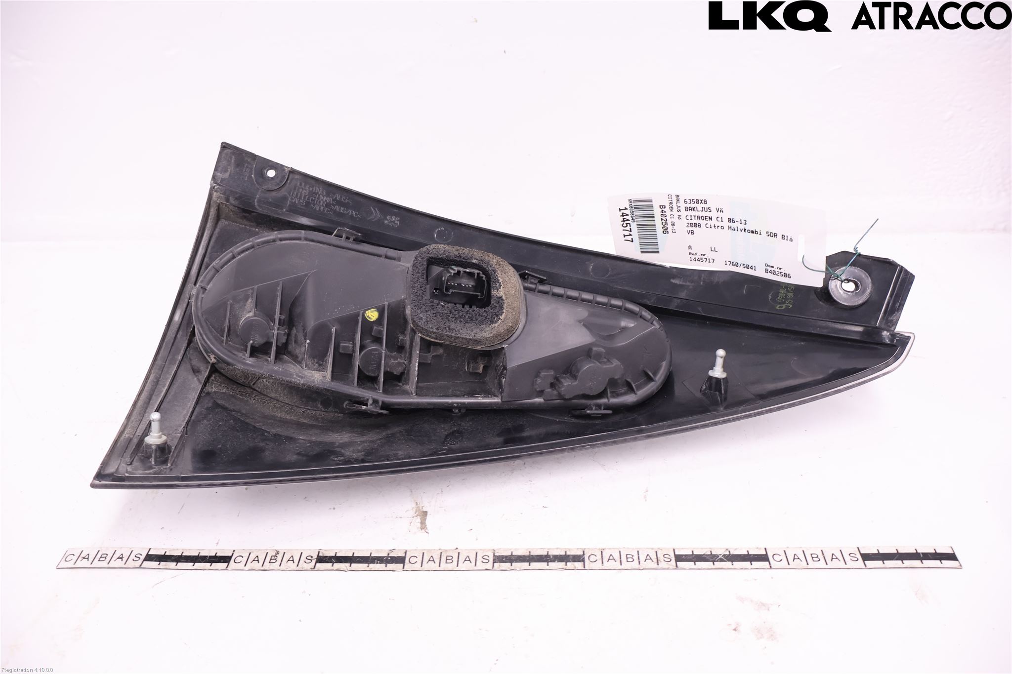 Citroen C1 06-13 Baklykt Venstre