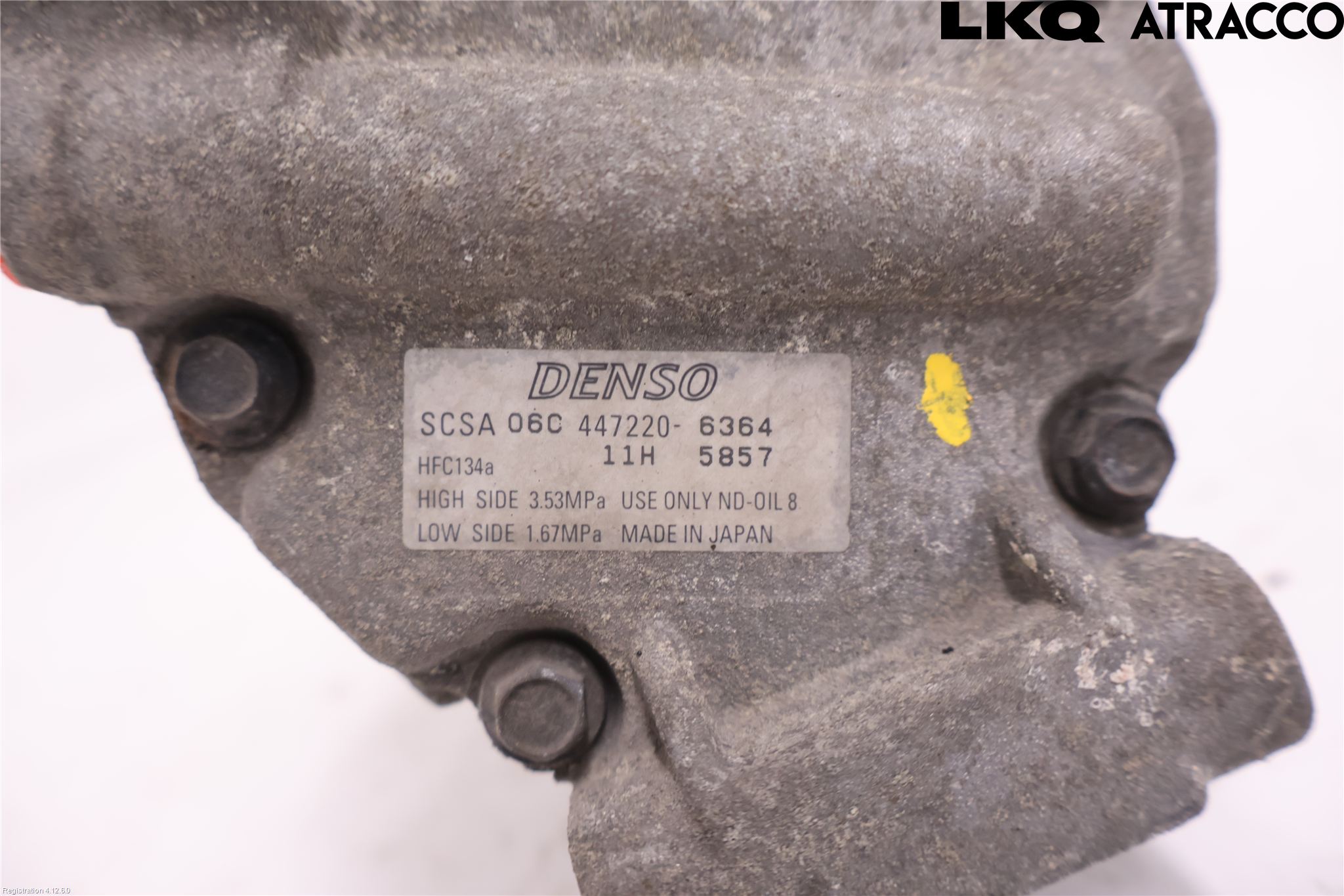 Toyota COROLLA 02-07 Varme Ac Kompressor