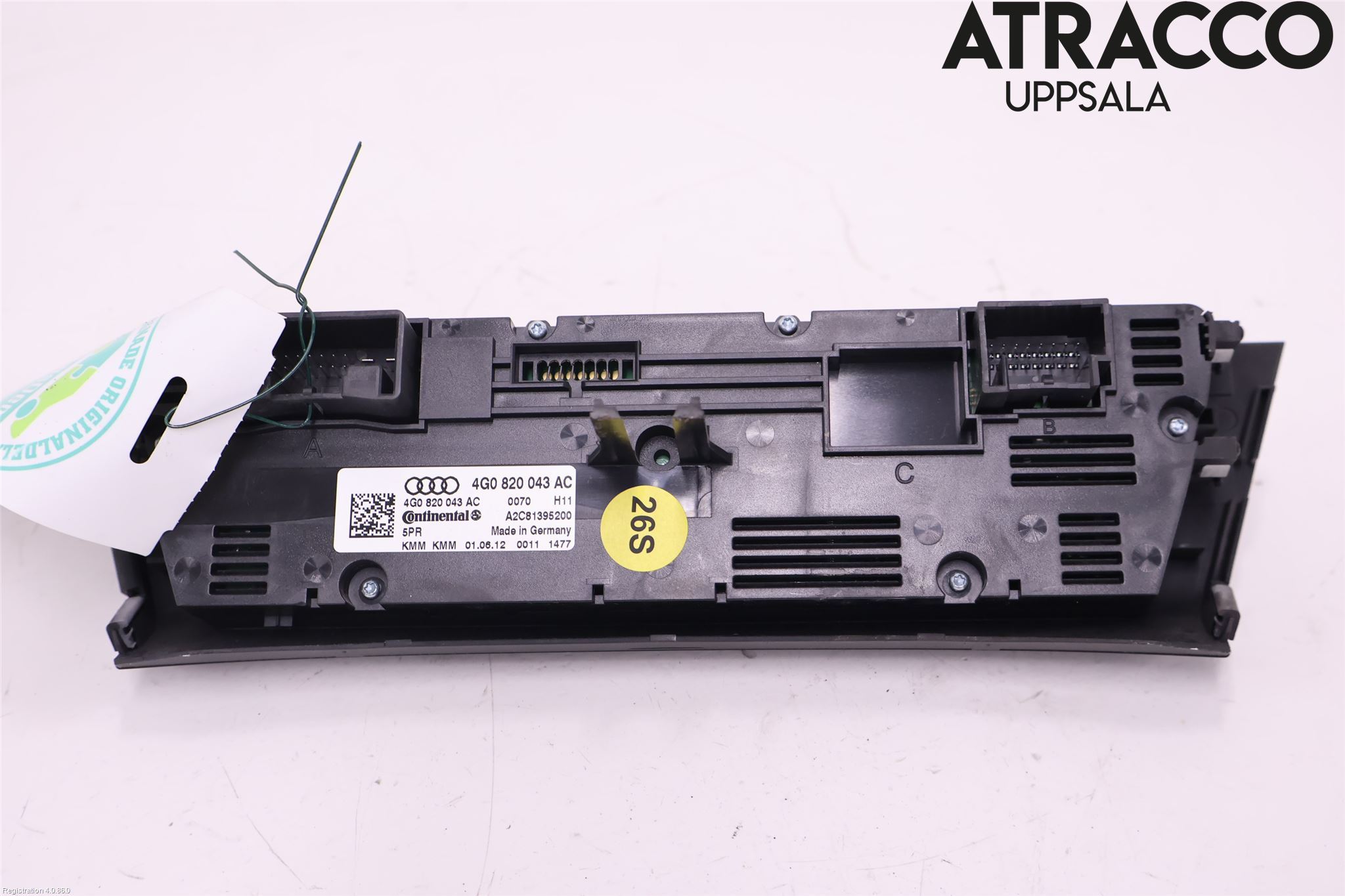 Audi A6/S6 4G 11-18 Varme Ac Betjening-Display