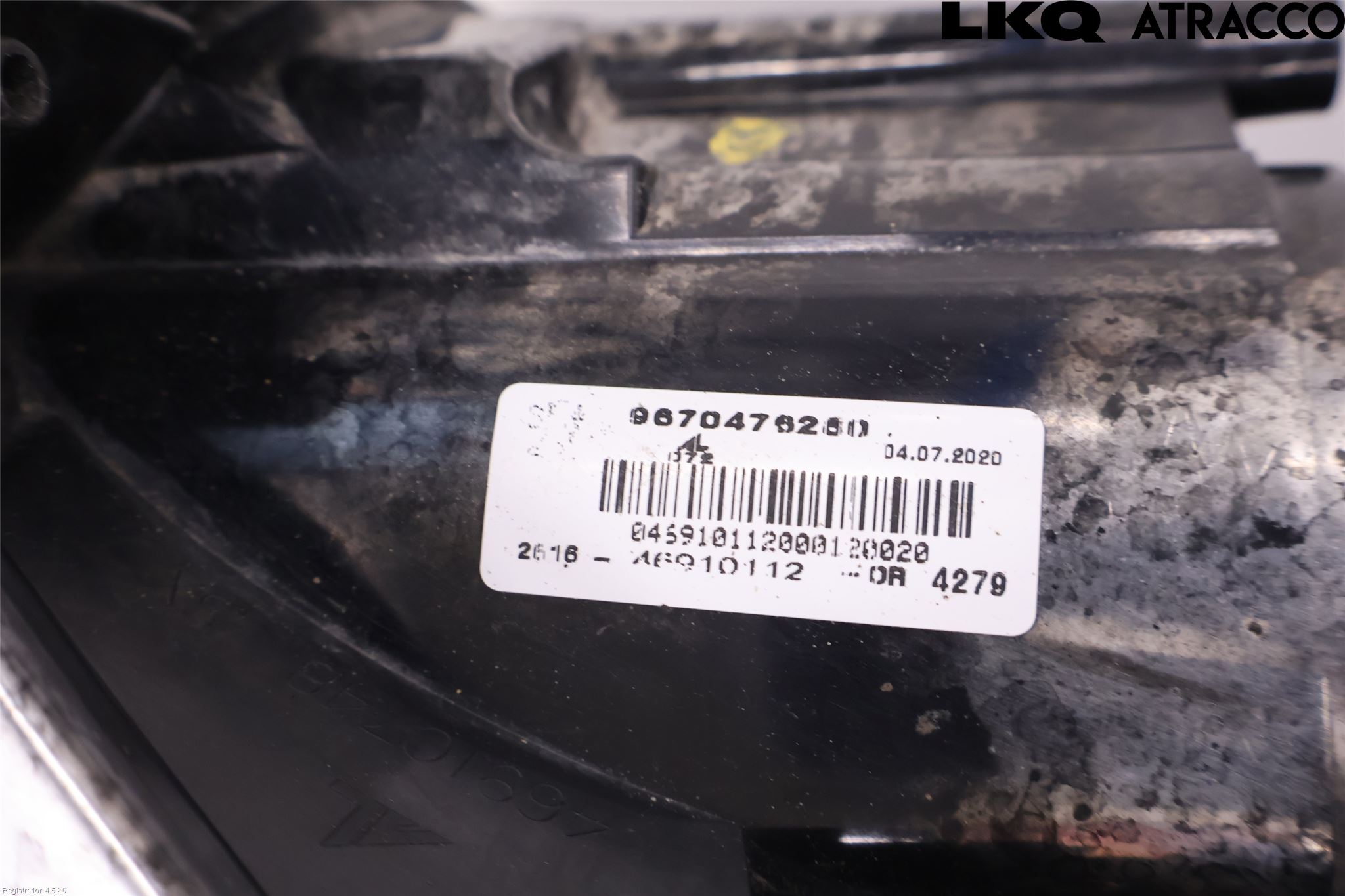 Peugeot 508 11-18 Frontlykt-Kurve-Tåkelys