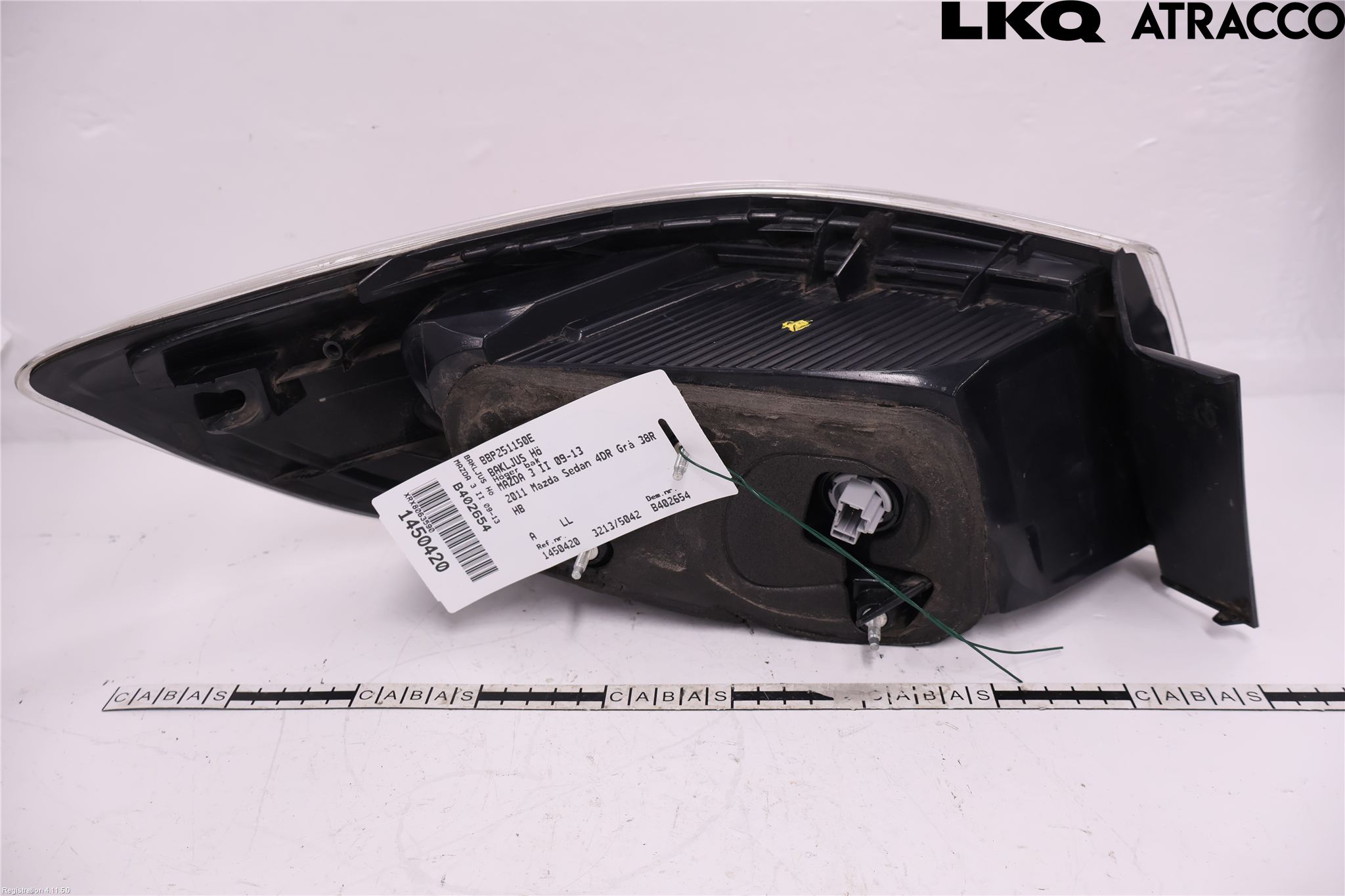 Mazda 3 II 09-13 Baklykt Høyre