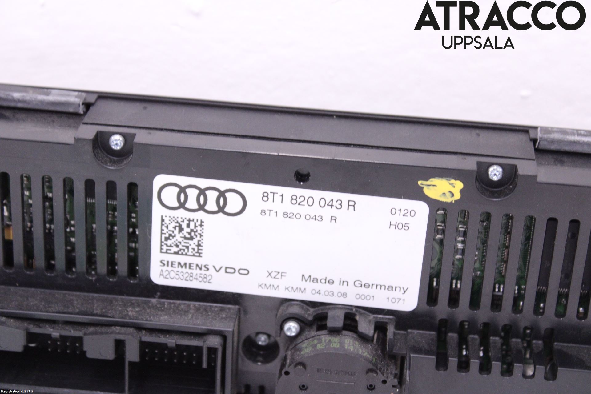 Audi A5 07-16 Varme Ac Betjening-Display