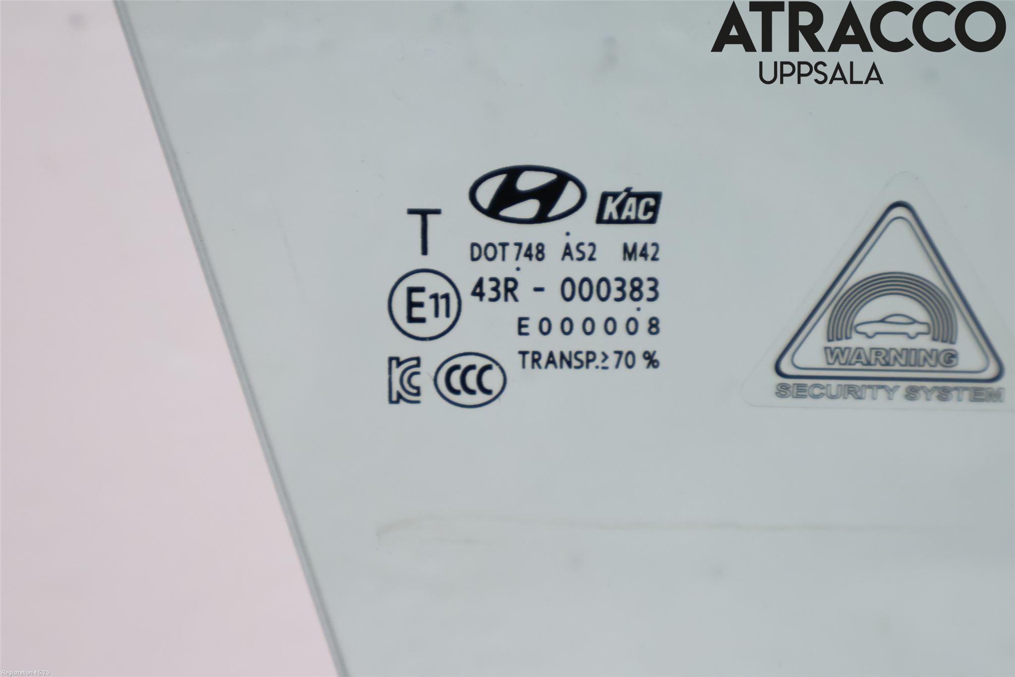 Hyundai IONIQ AE 17-22 Dørrute Foran Høyre 4 Dørs