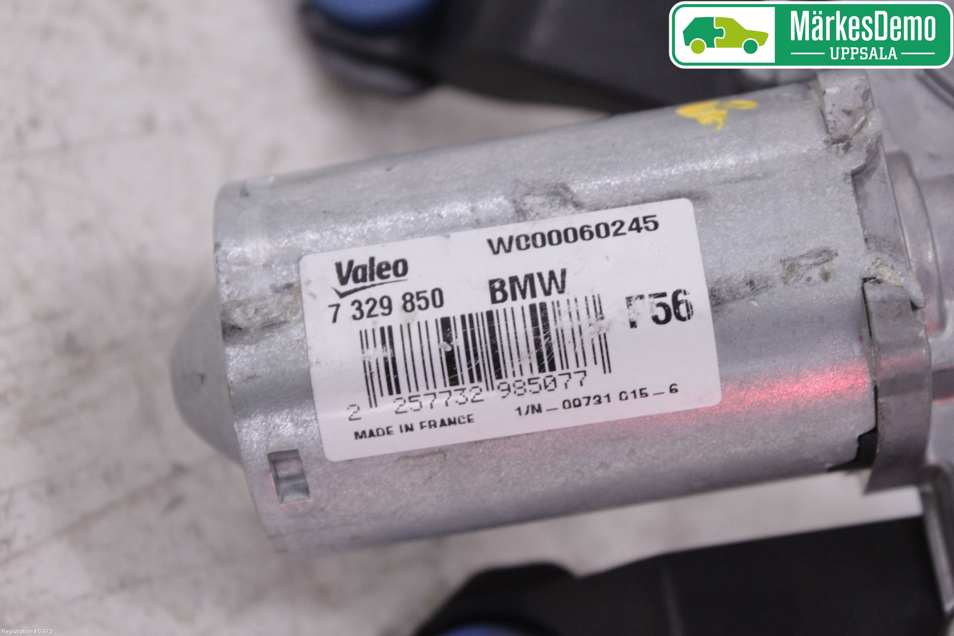 Mini ONE/COOPER 3DR F56 14-24 Viskermotor Bakluke