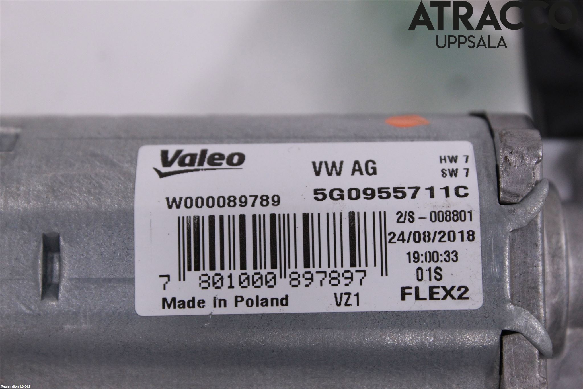 Volkswagen VW GOLF / E-GOLF VII 13-20 Viskermotor Bakluke